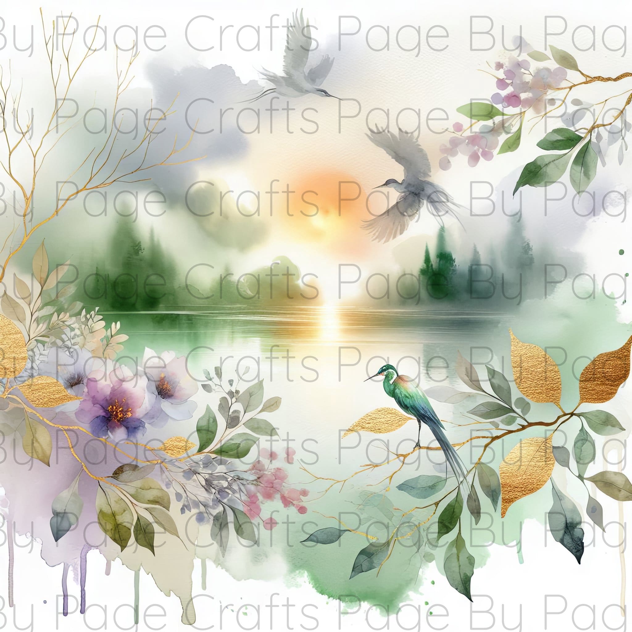 Watercolour Reflections 1