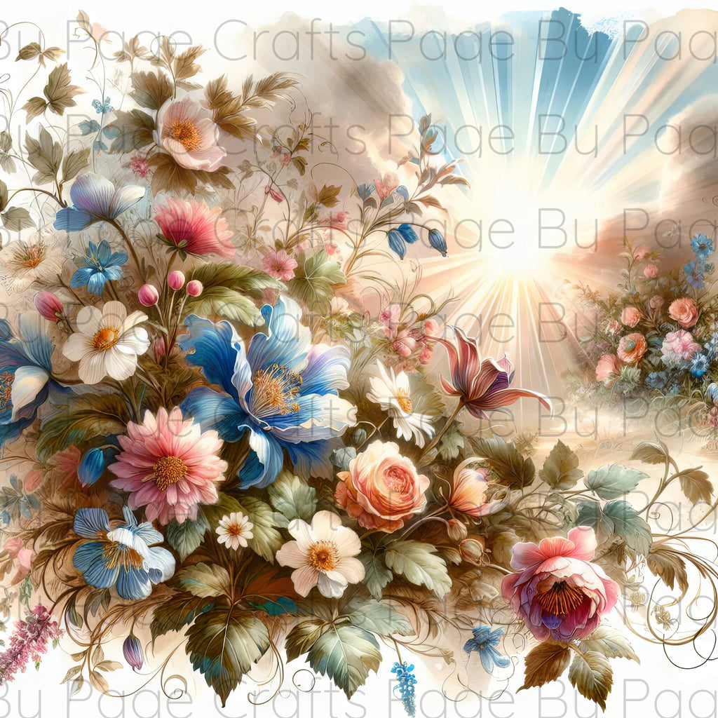 Where Country Gardens Bloom - Scenes