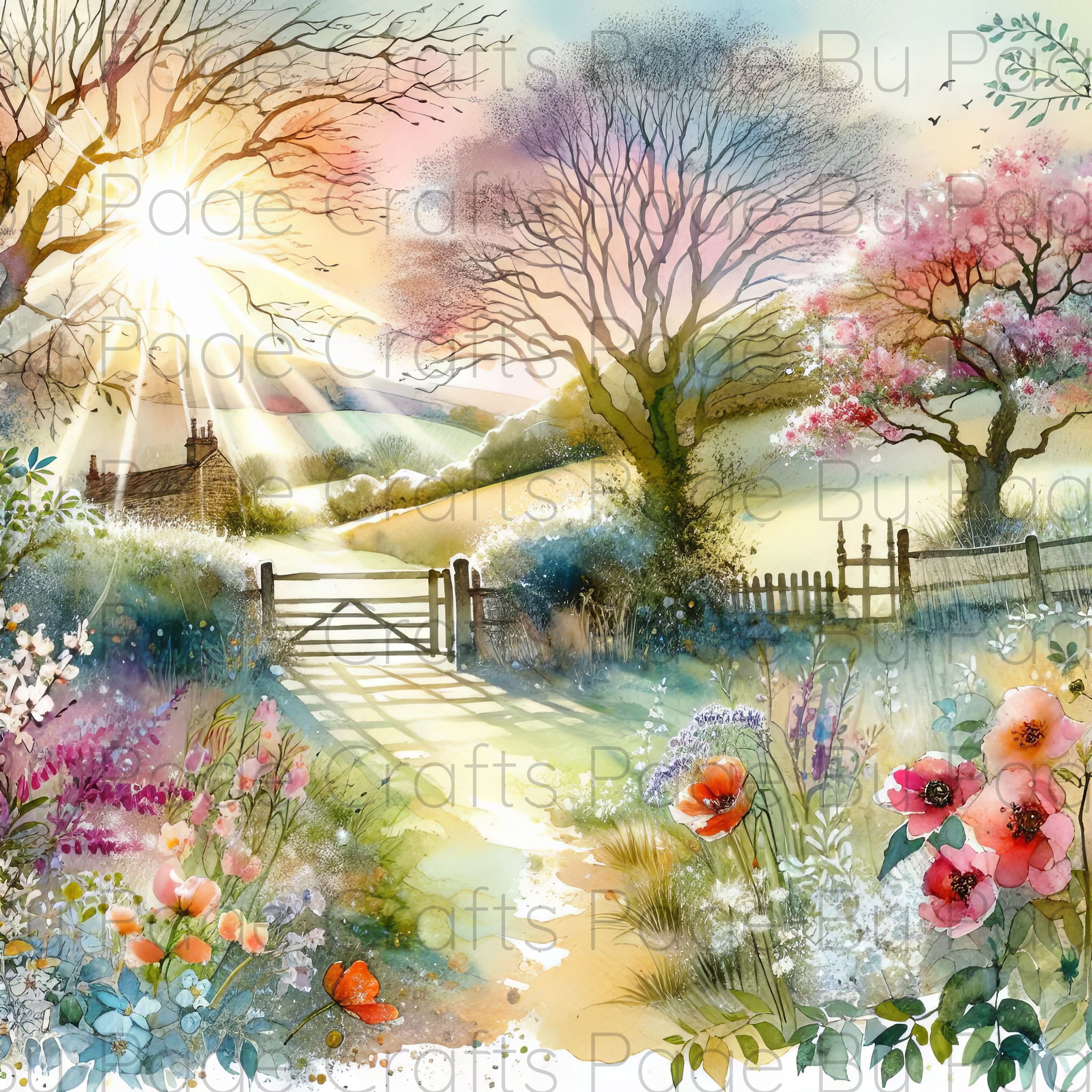 Where Country Gardens Bloom