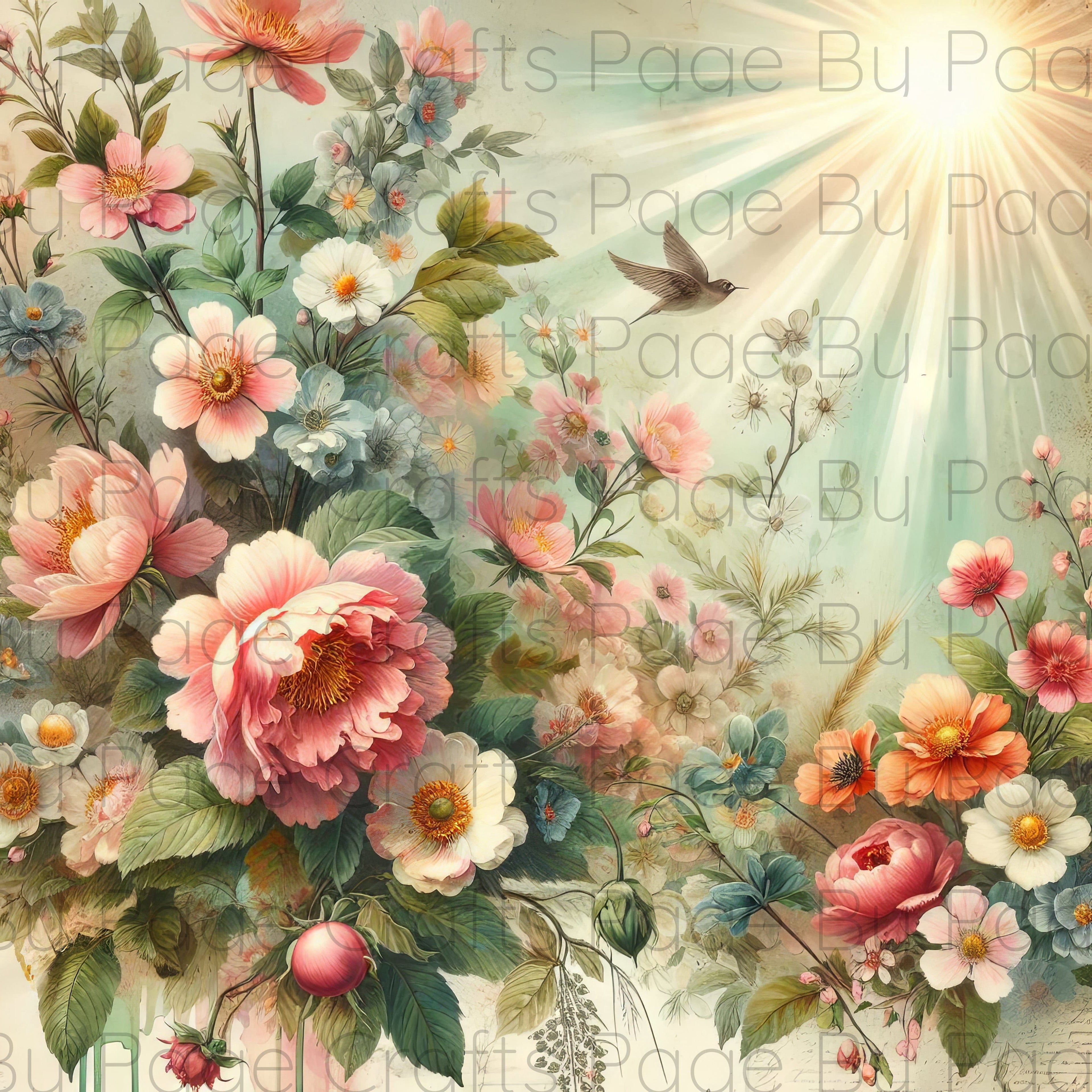 Where Country Gardens Bloom - Scenes