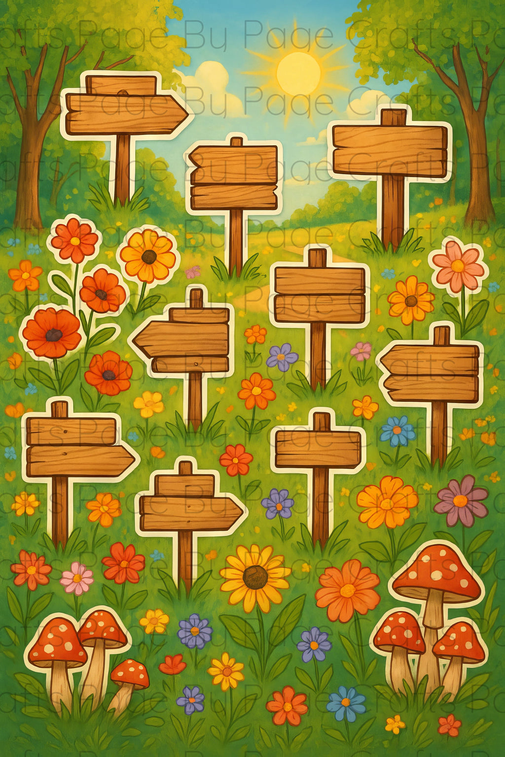 Hedgehollow Hideaway Tags and fussy
