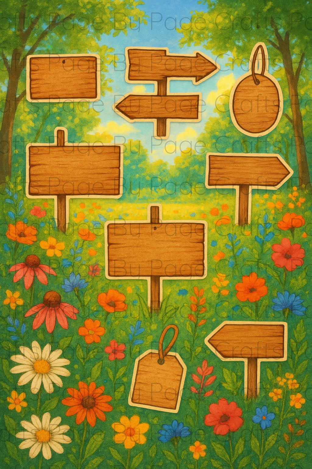 Hedgehollow Hideaway Tags and fussy