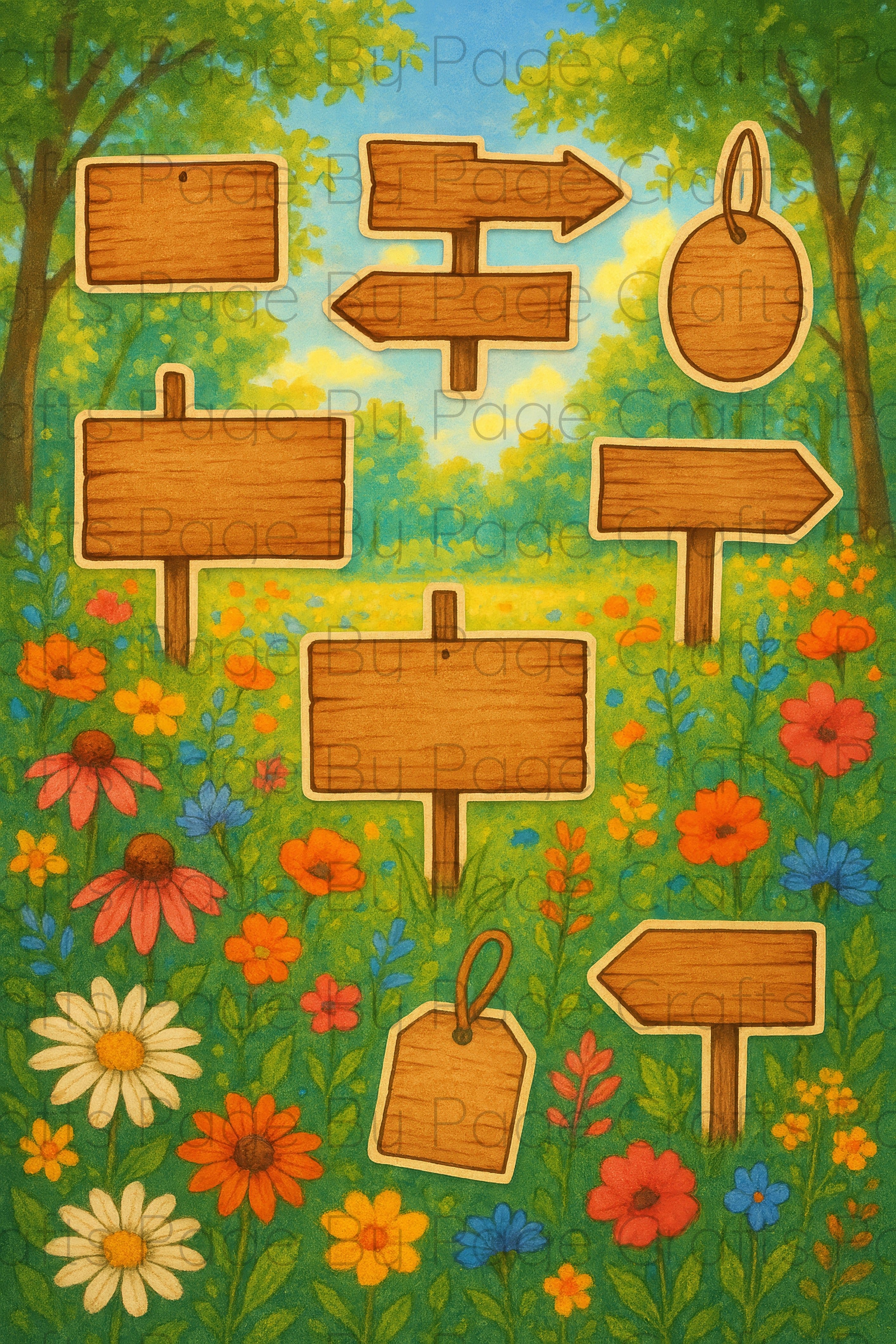 Hedgehollow Hideaway Tags and fussy