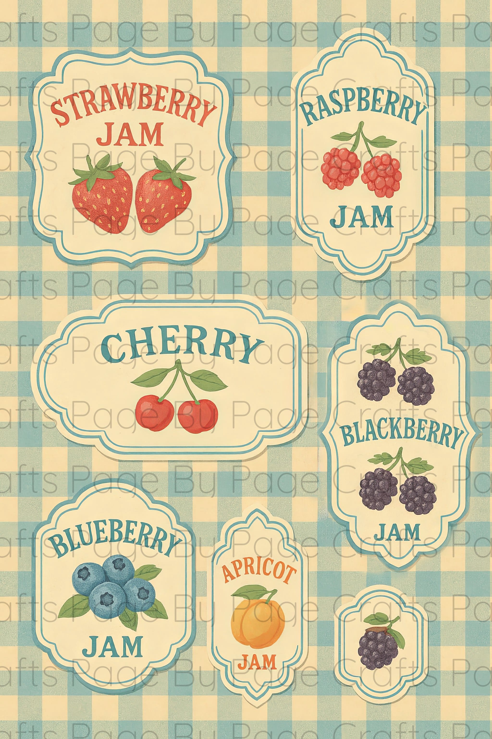 Country Kitchen Tags and Labels