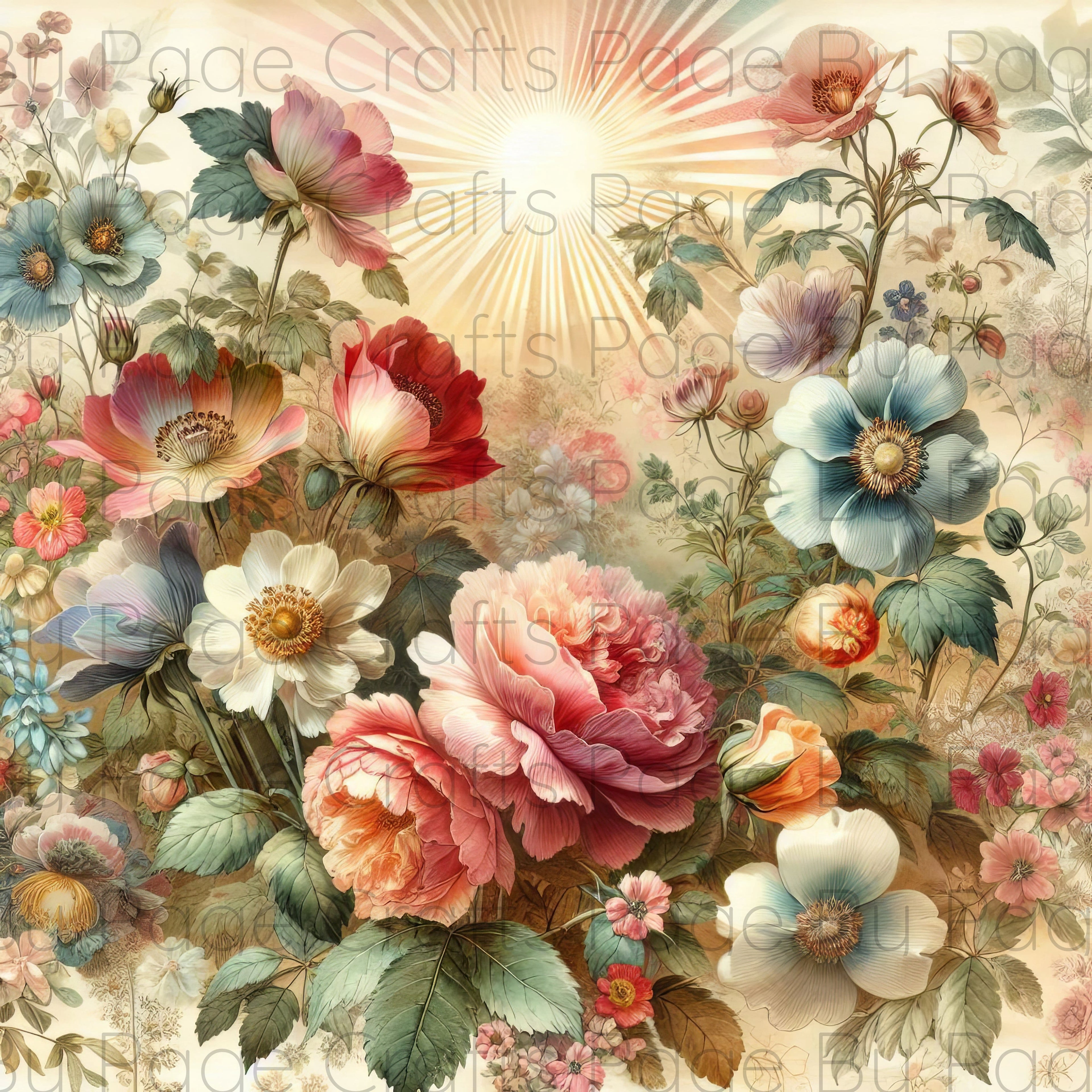 Where Country Gardens Bloom - Scenes