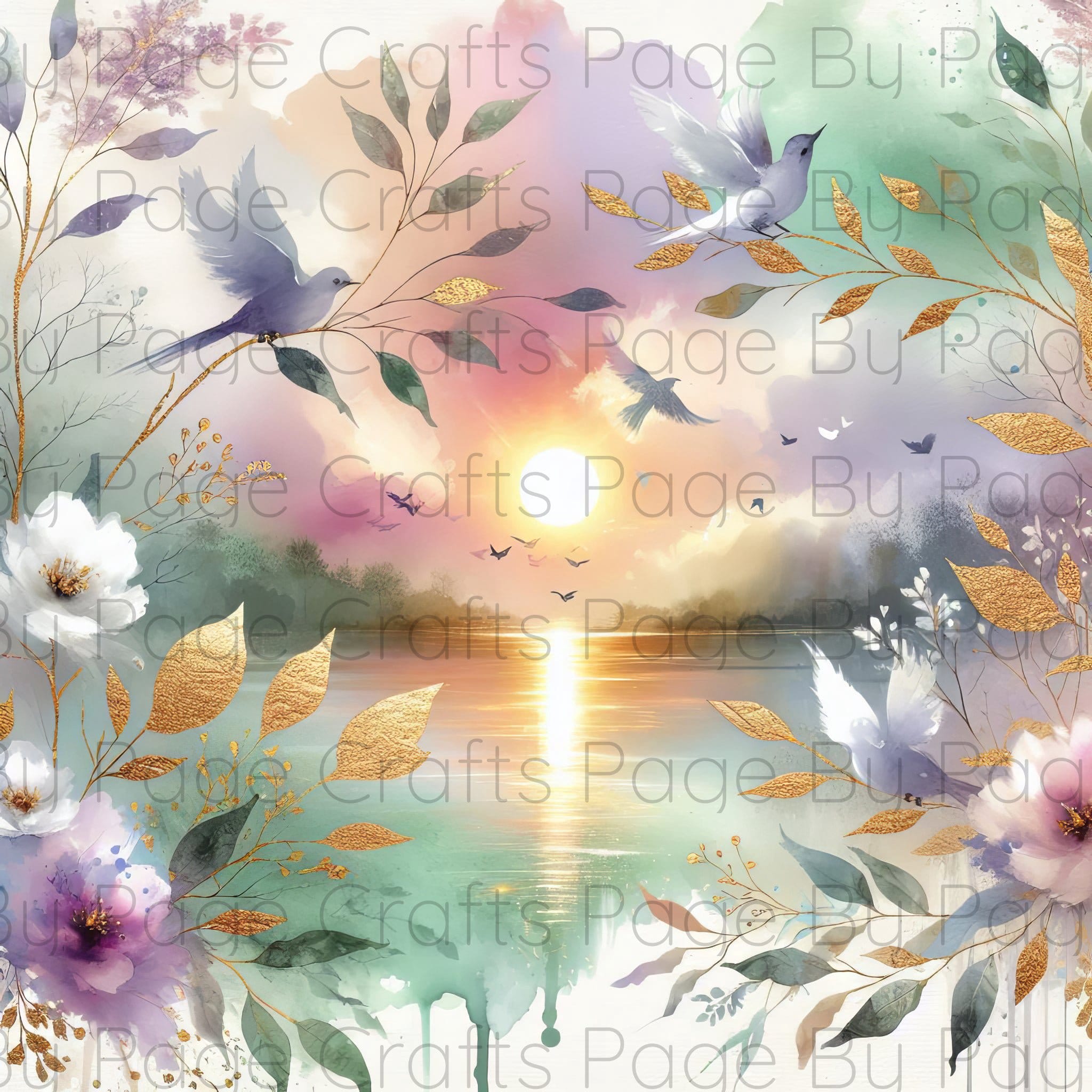 Watercolour Reflections 1