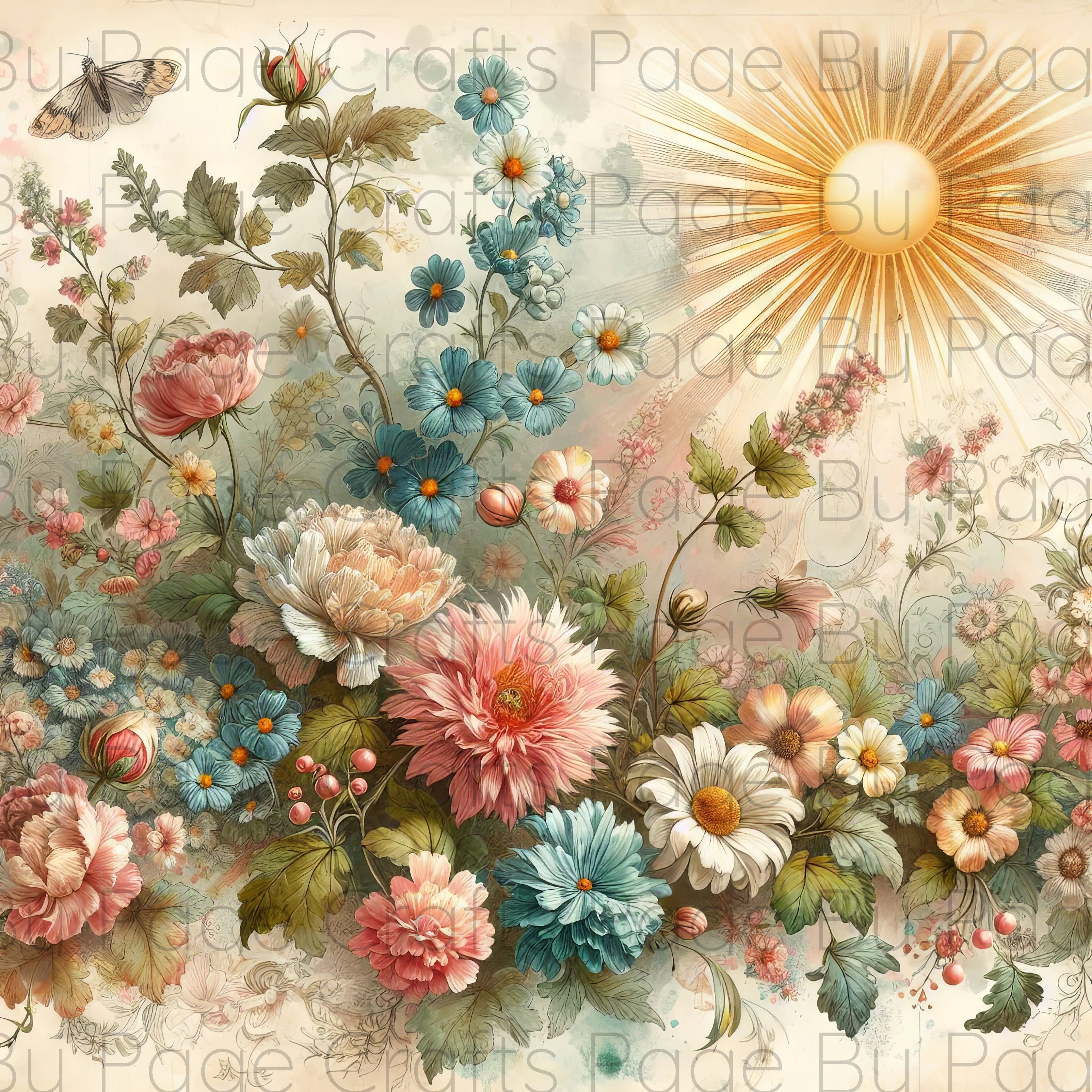 Where Country Gardens Bloom - Scenes