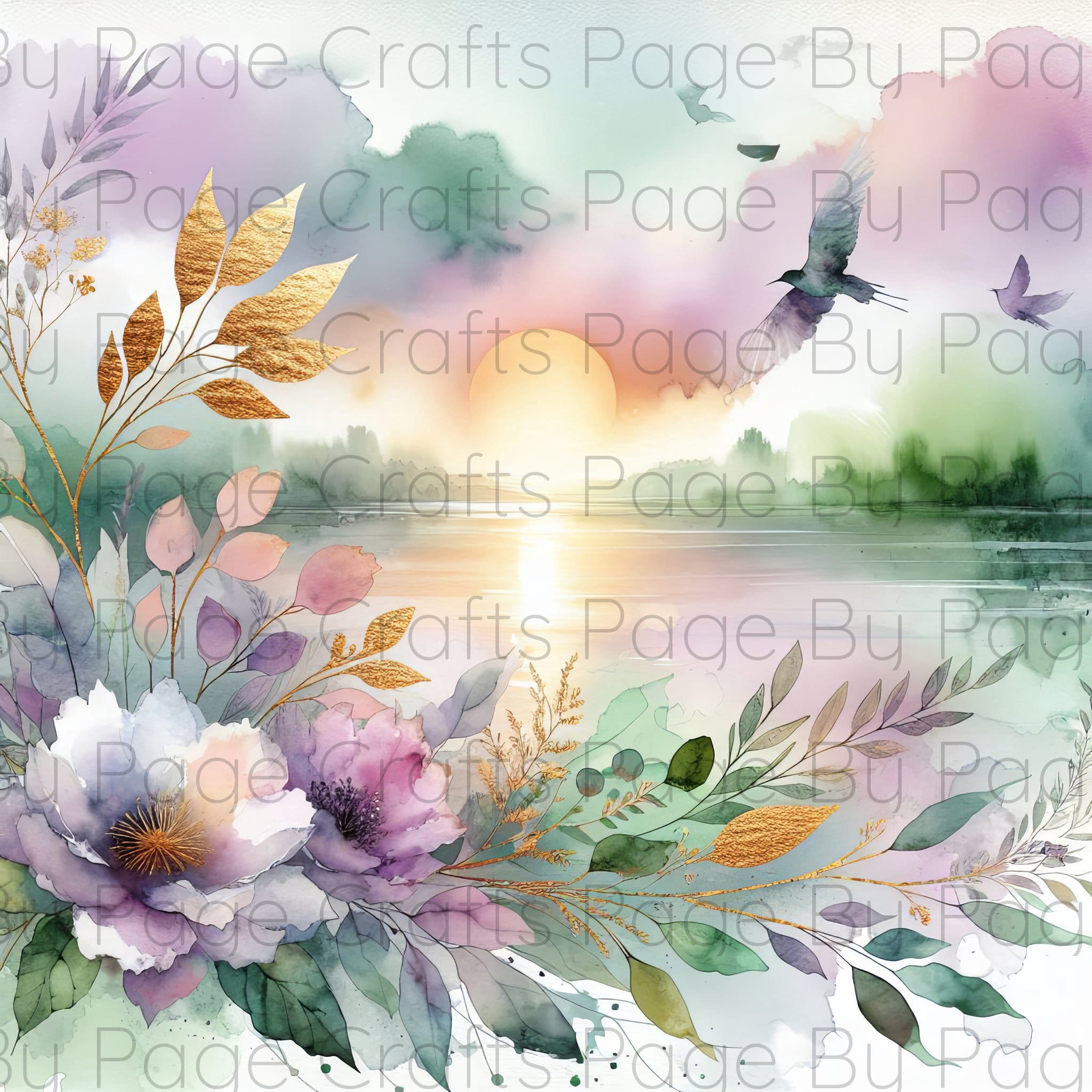 Watercolour Reflections 1