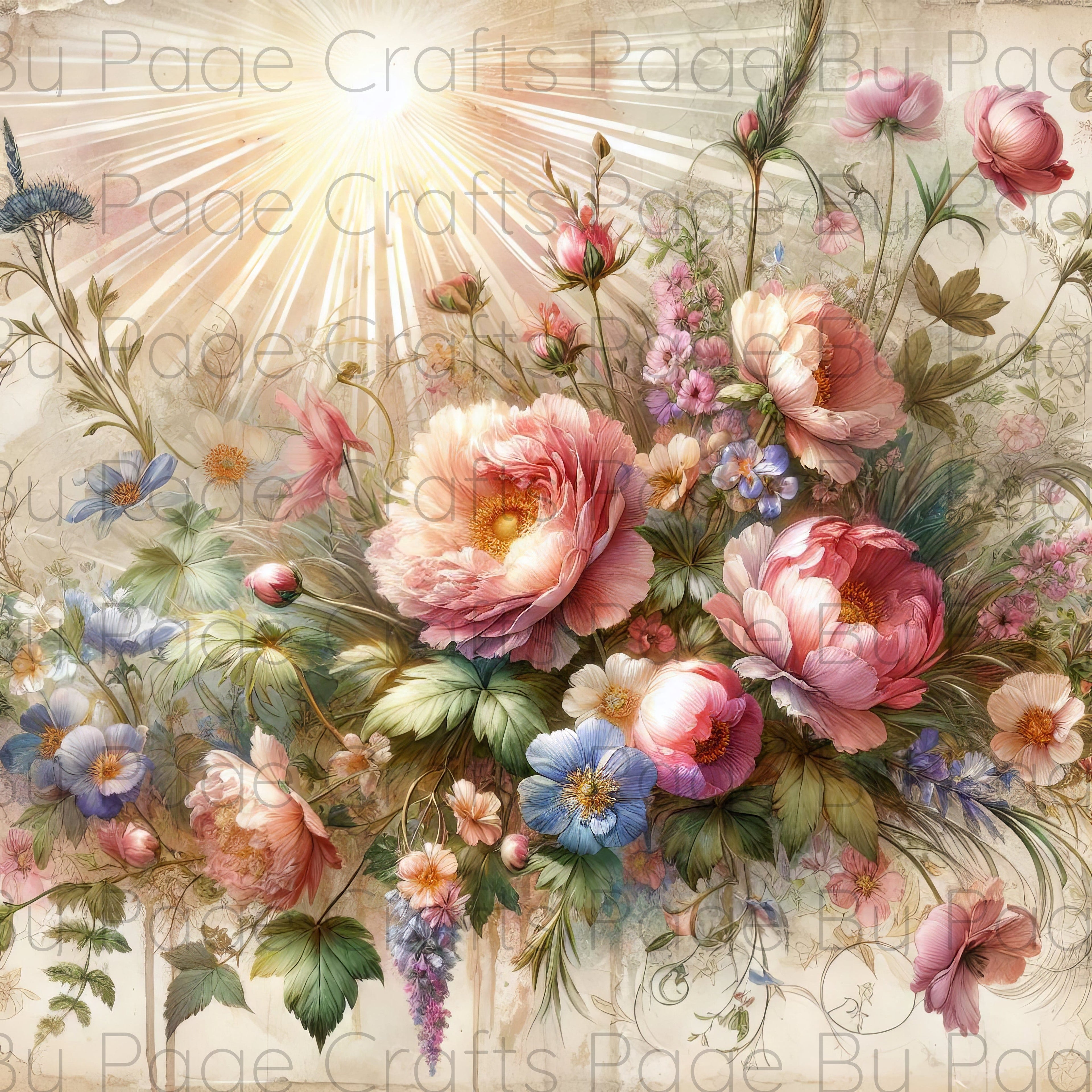Where Country Gardens Bloom - Scenes