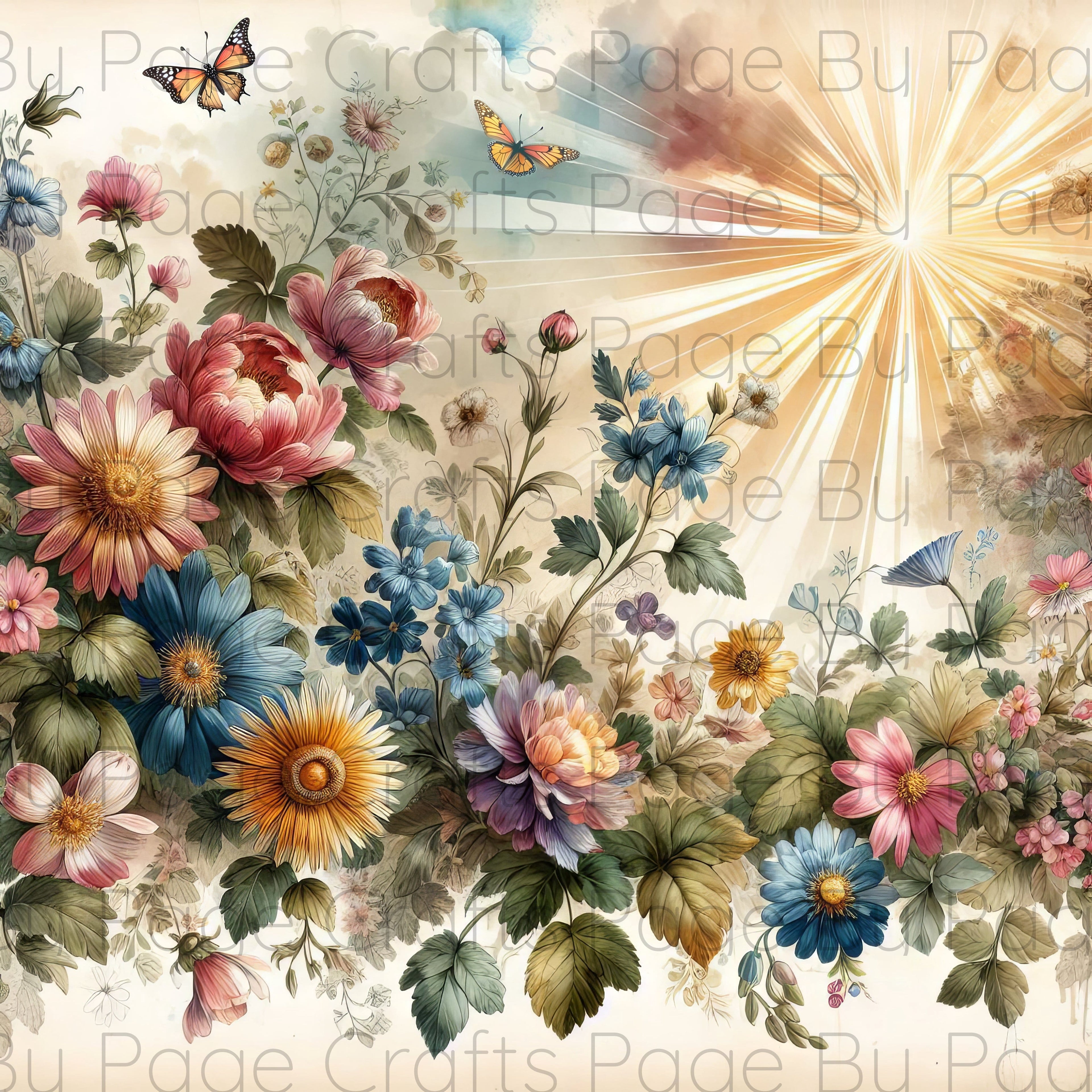 Where Country Gardens Bloom - Scenes