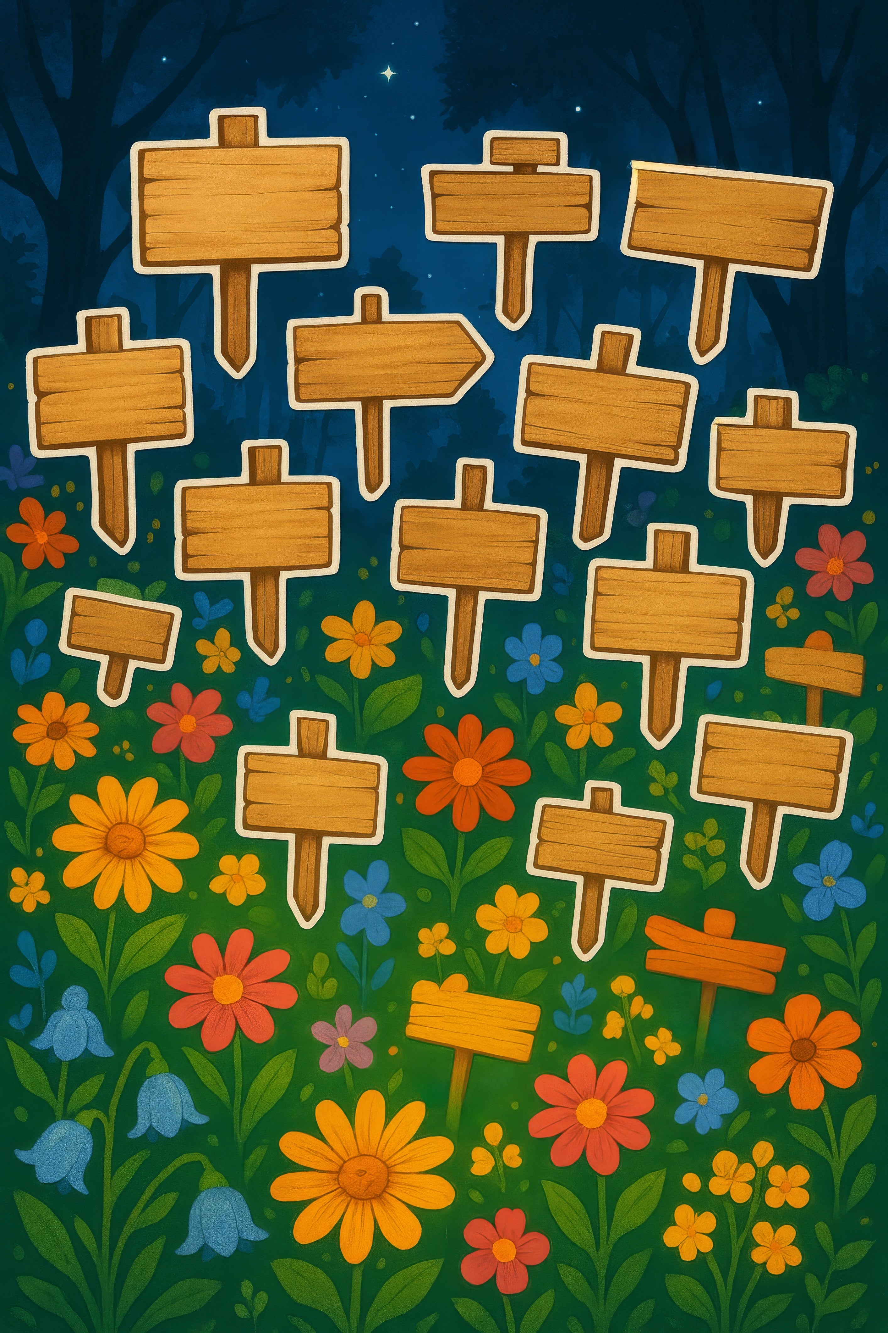 Hedgehollow Hideaway Tags and fussy