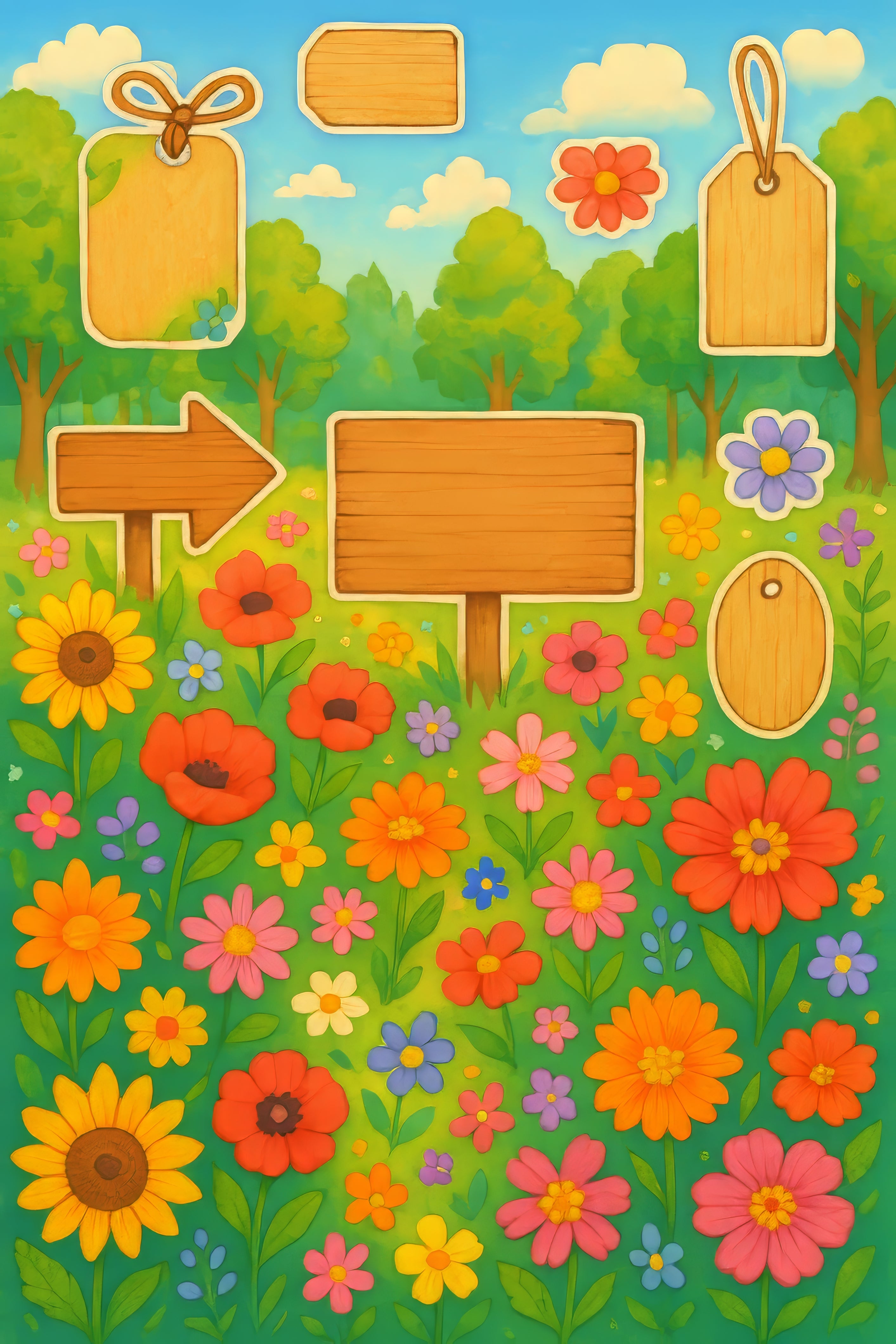 Hedgehollow Hideaway Tags and fussy