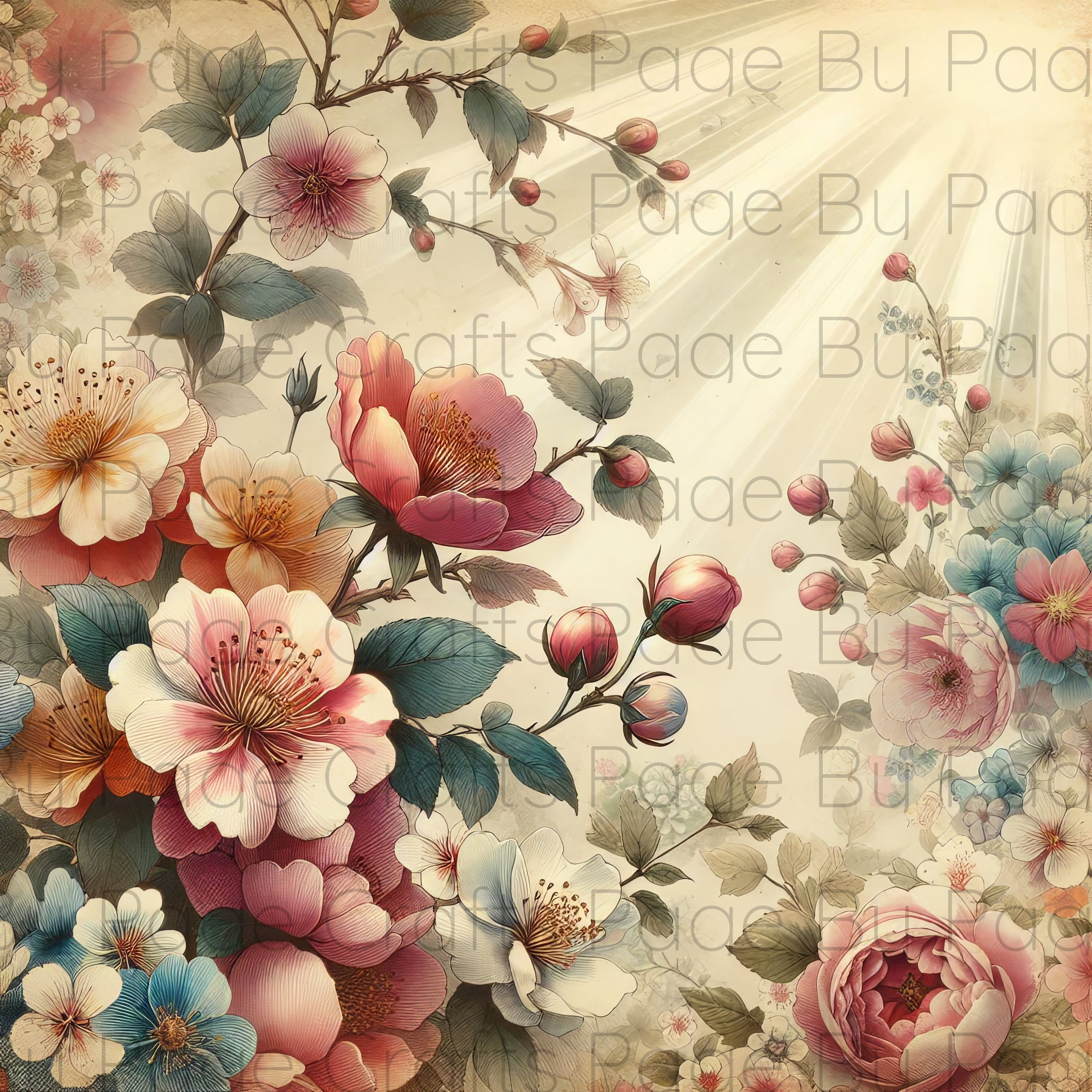 Where Country Gardens Bloom - Scenes