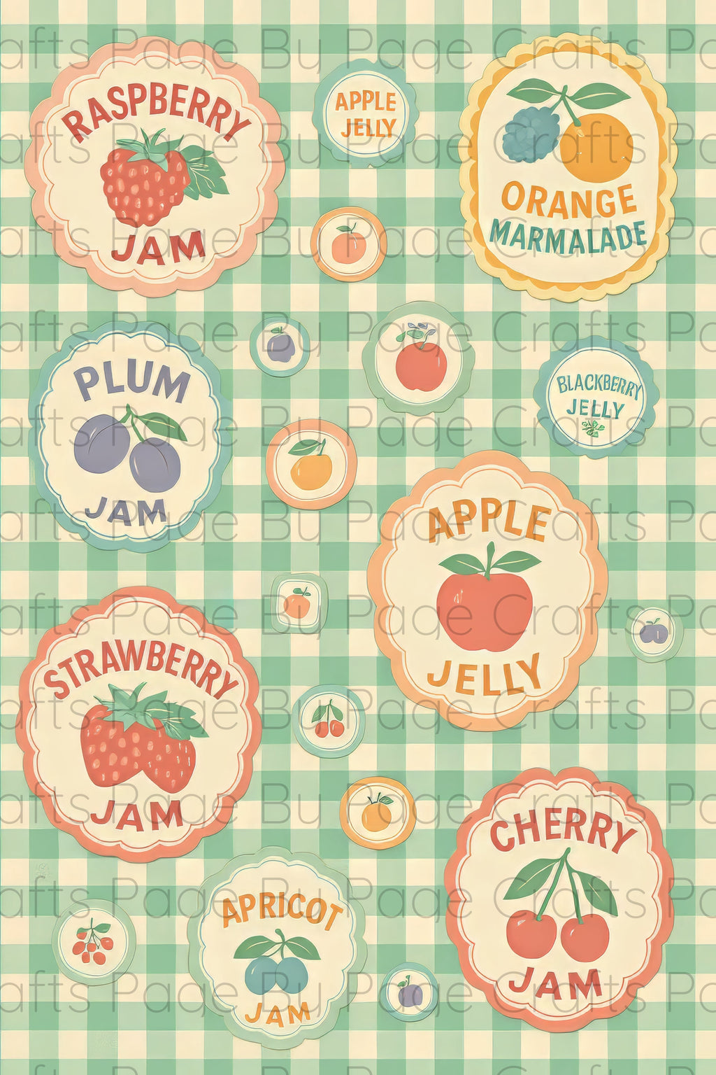 Country Kitchen Tags and Labels