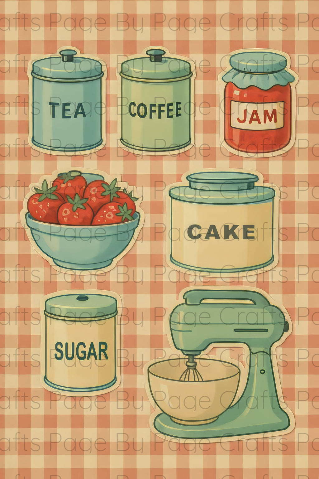 Country Kitchen Tags and Labels