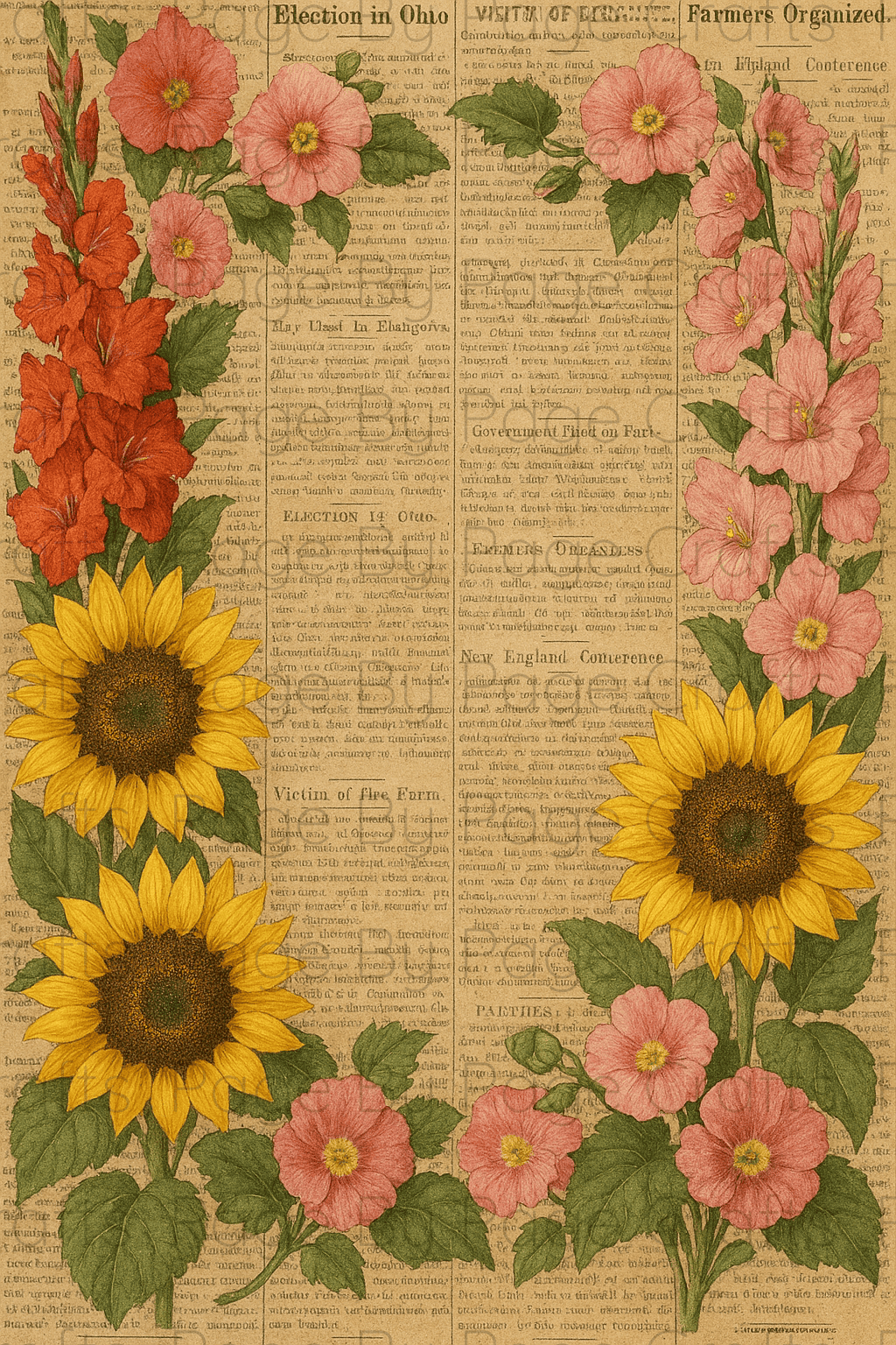 Sunflower Flourish Deluxe pt 1