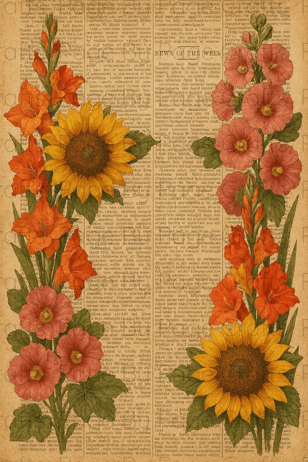 Sunflower Flourish Deluxe pt 1