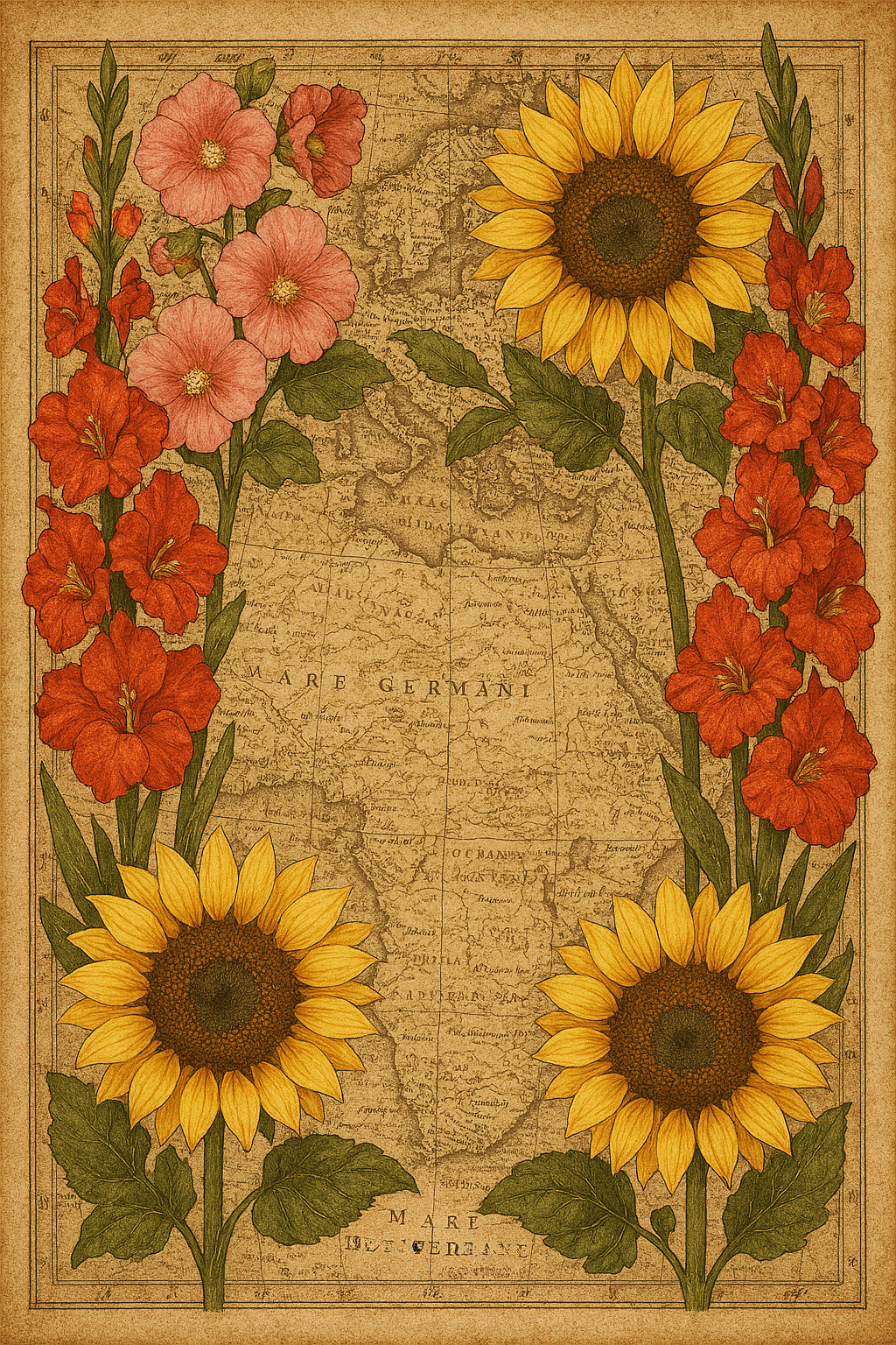 Sunflower Flourish Deluxe pt 1