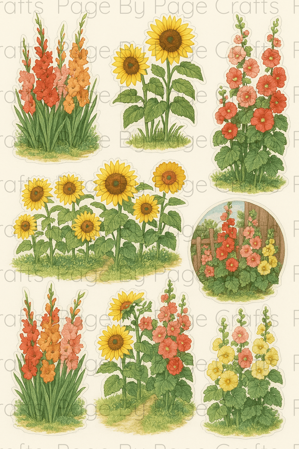 Sunflower Flourish Deluxe pt 2