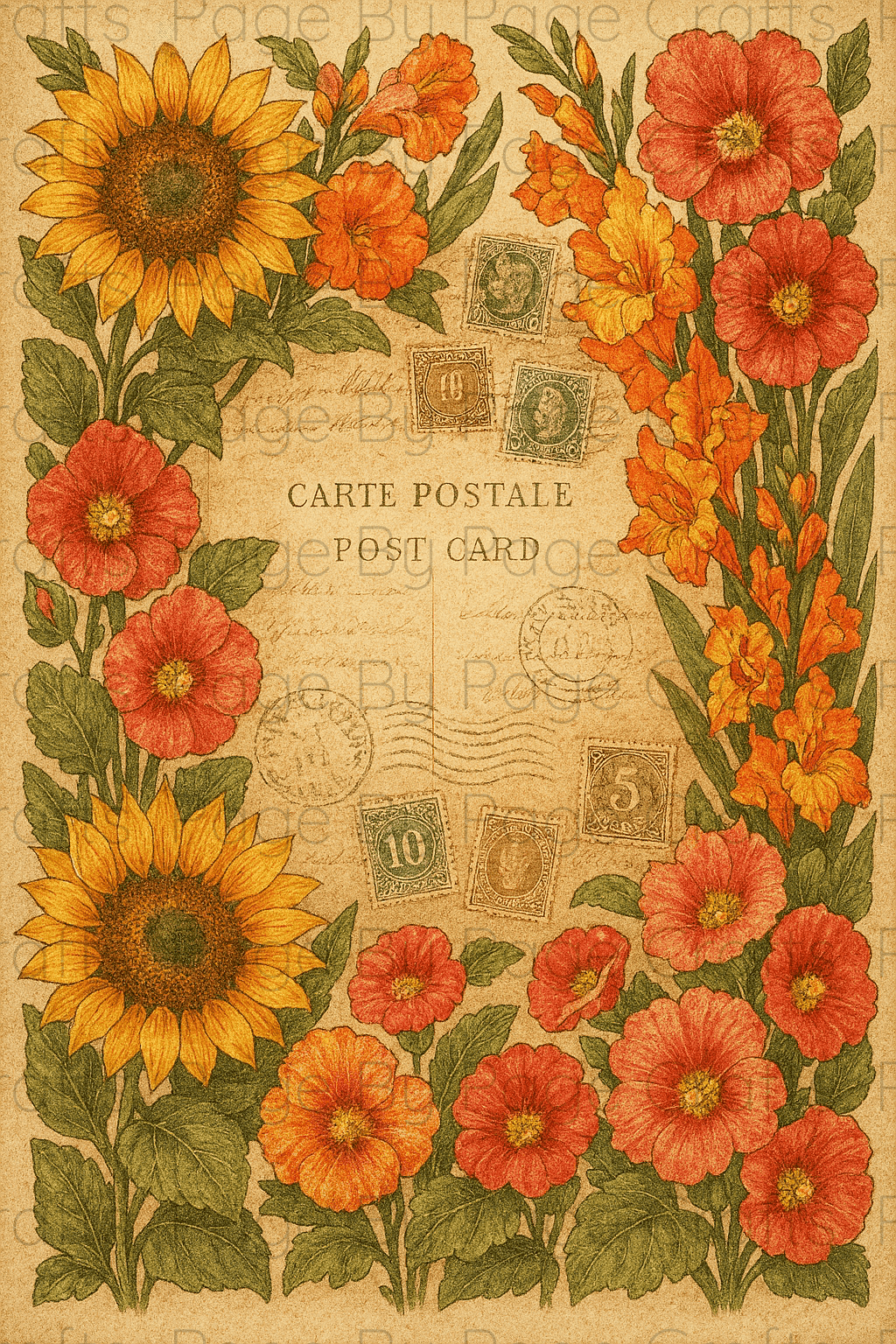 Sunflower Flourish Deluxe pt 1