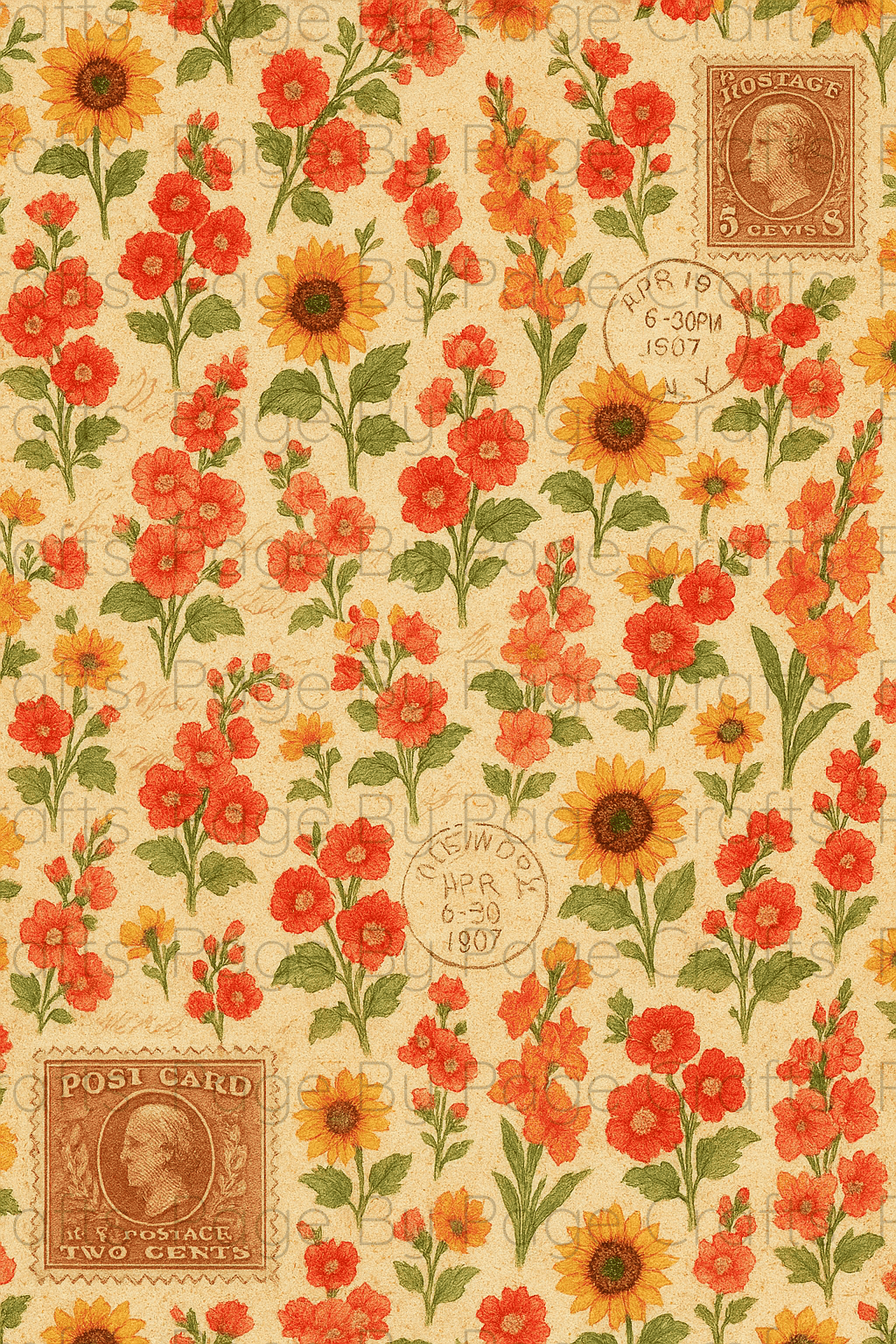 Sunflower Flourish Deluxe pt 1