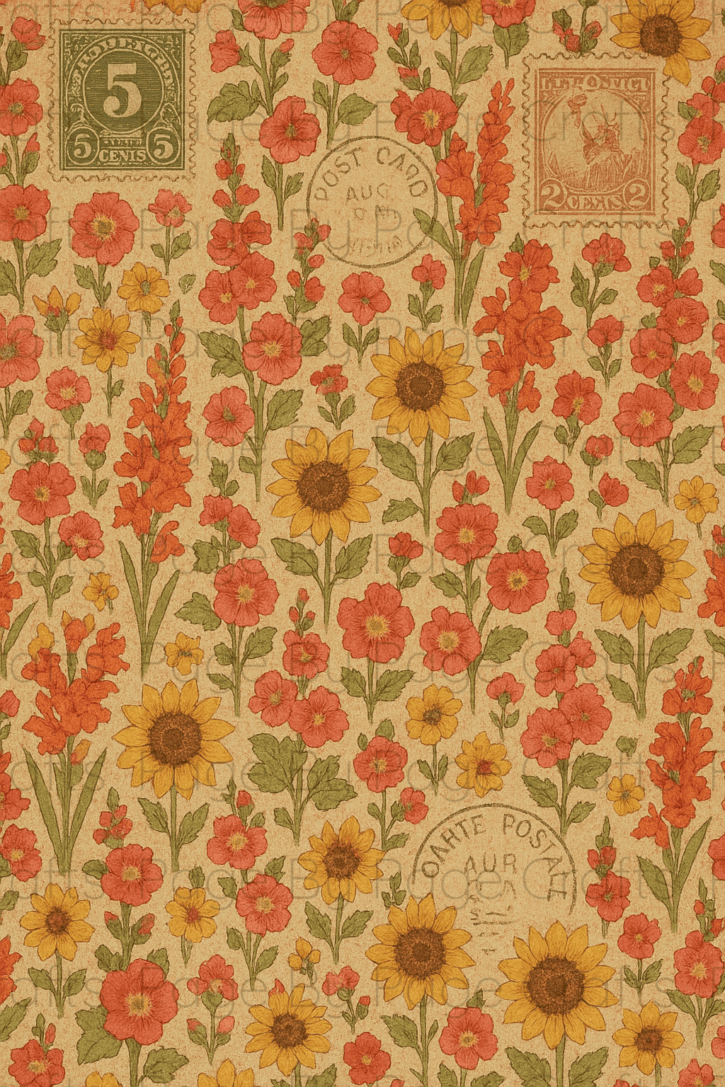 Sunflower Flourish Deluxe pt 1