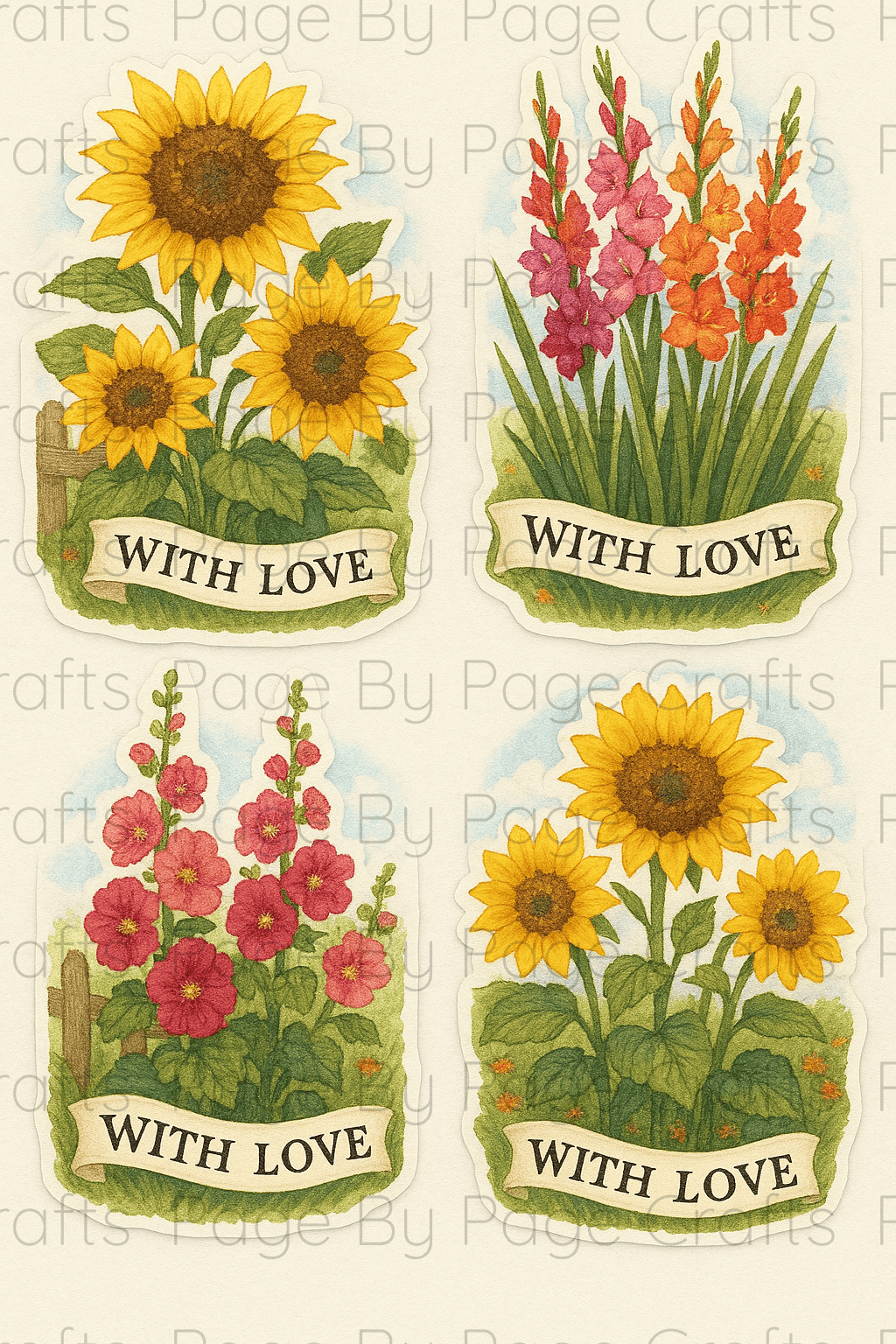 Sunflower Flourish Deluxe pt 2
