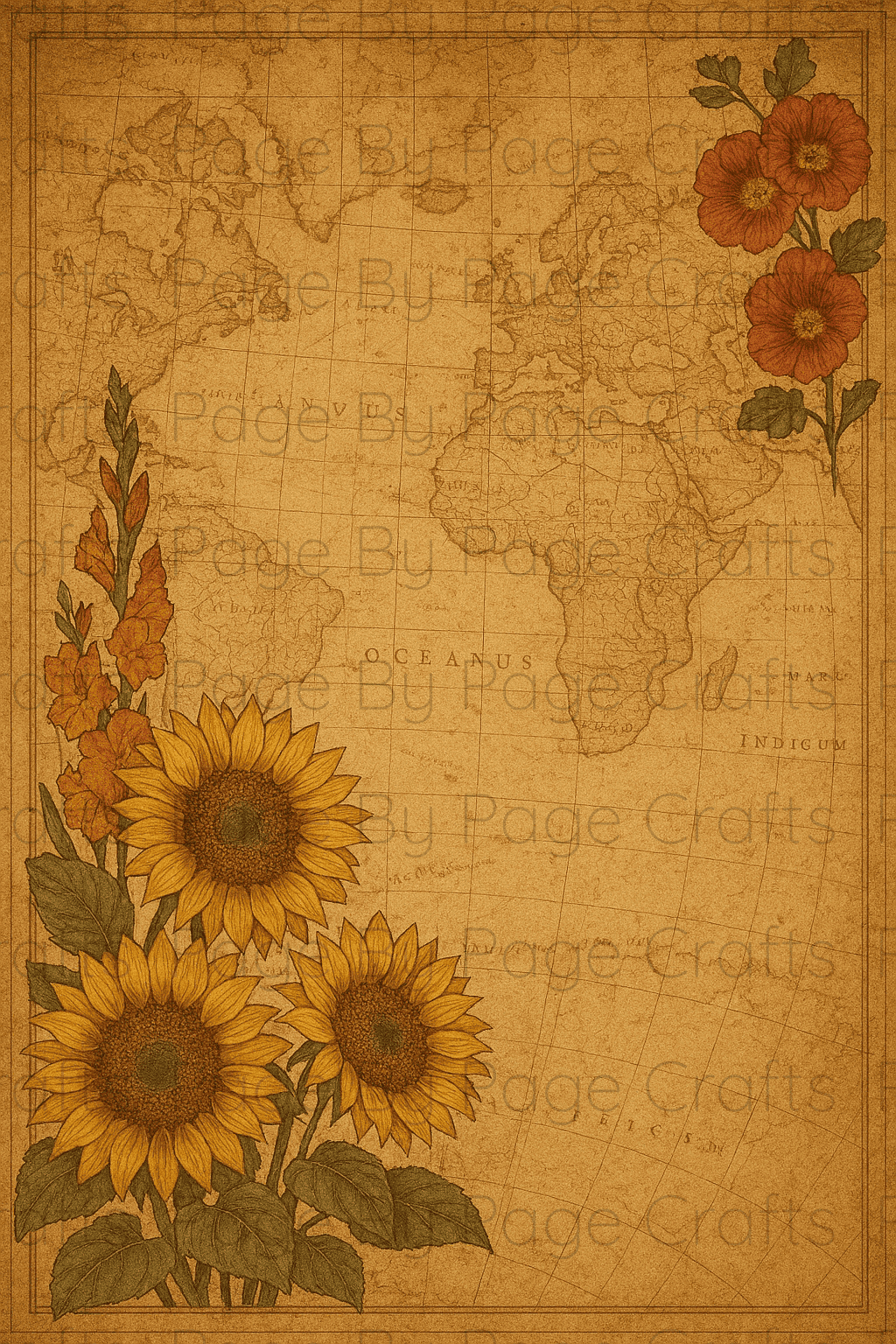 Sunflower Flourish Deluxe pt 1
