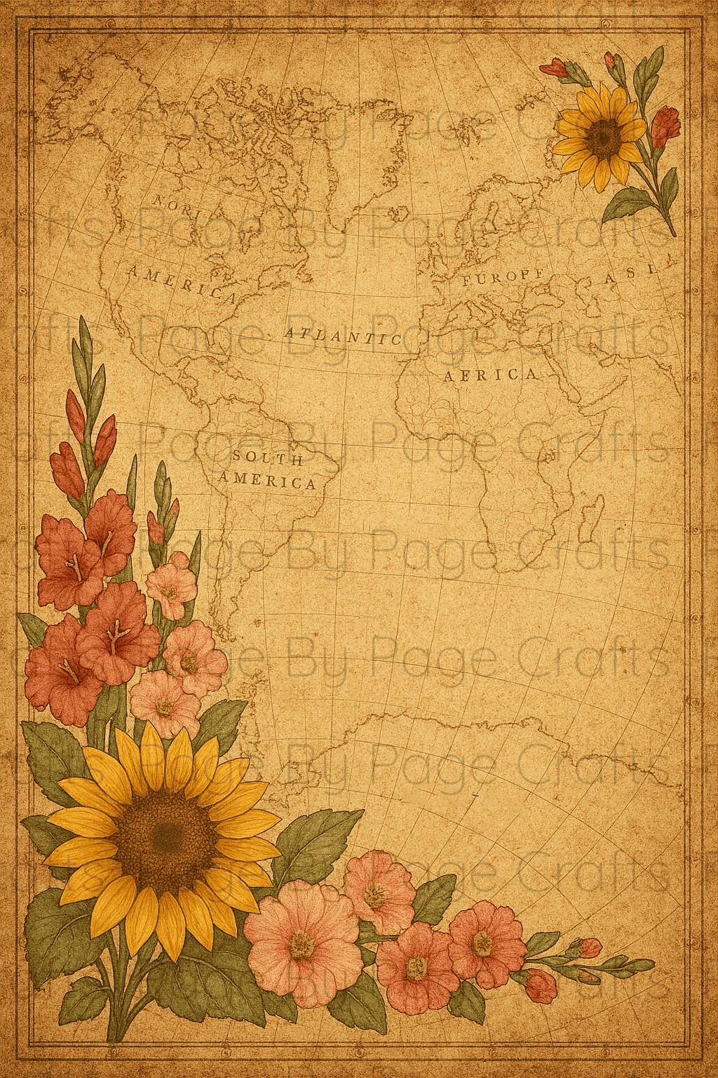 Sunflower Flourish Deluxe pt 1