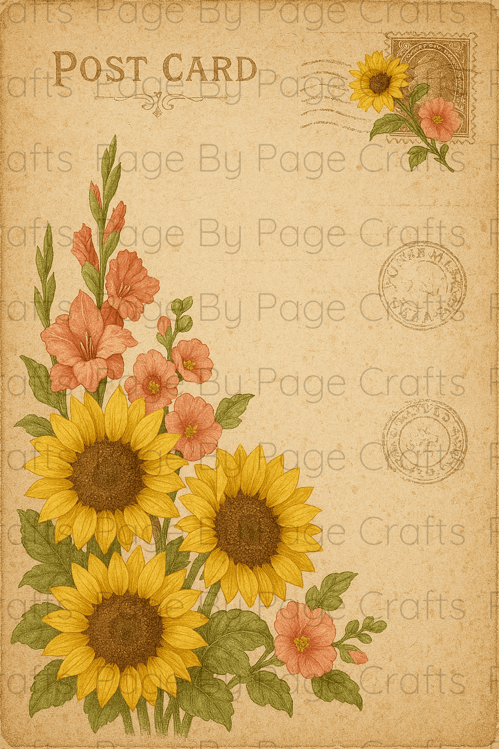 Sunflower Flourish Deluxe pt 1
