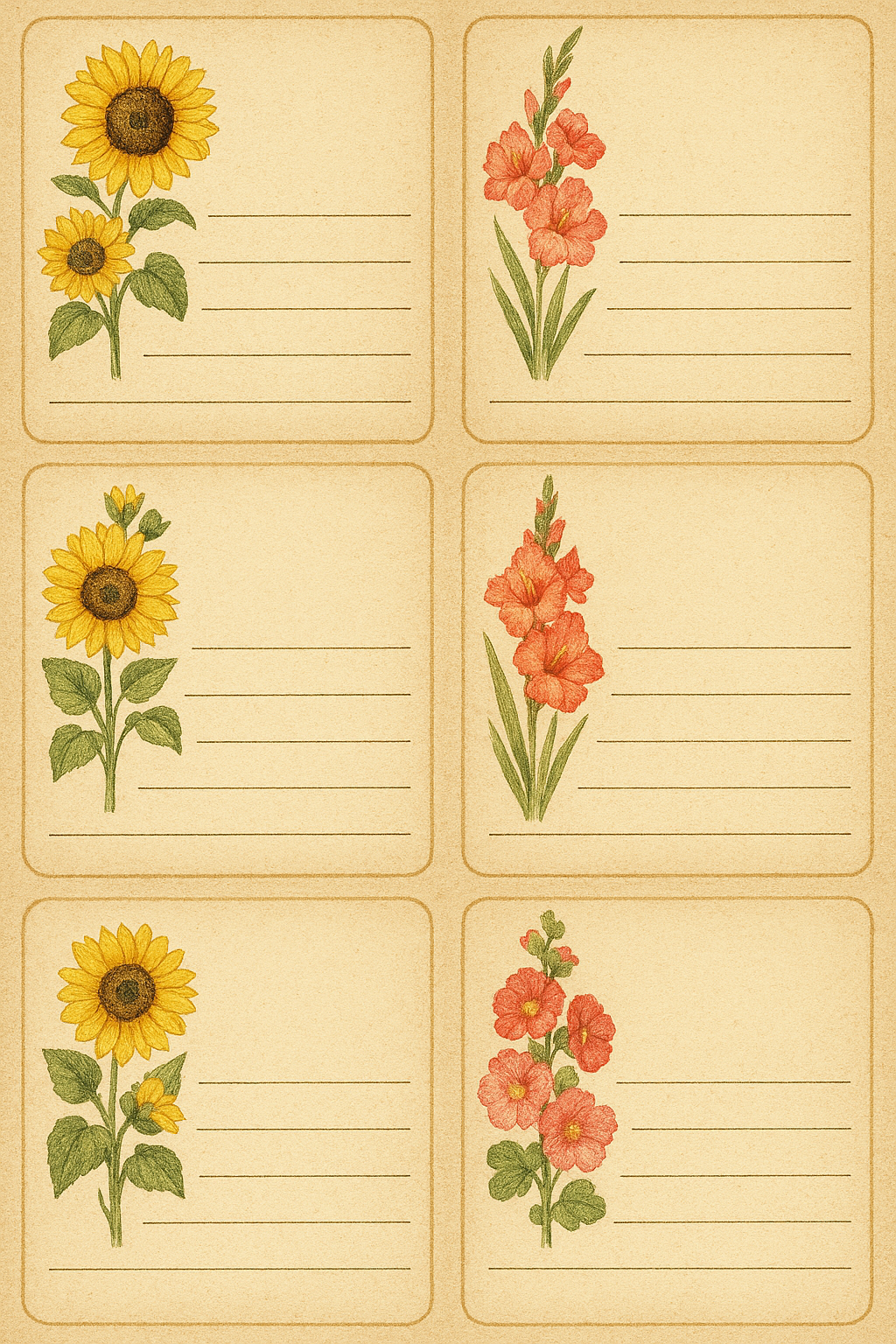Sunflower Flourish Deluxe pt 2