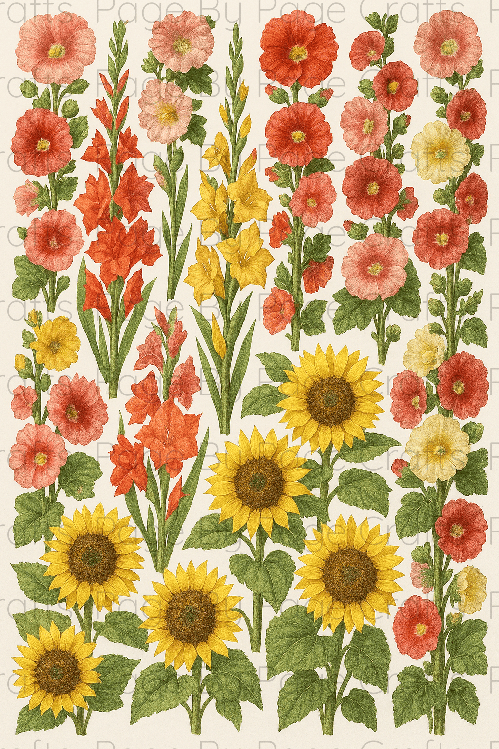 Sunflower Flourish Deluxe pt 2