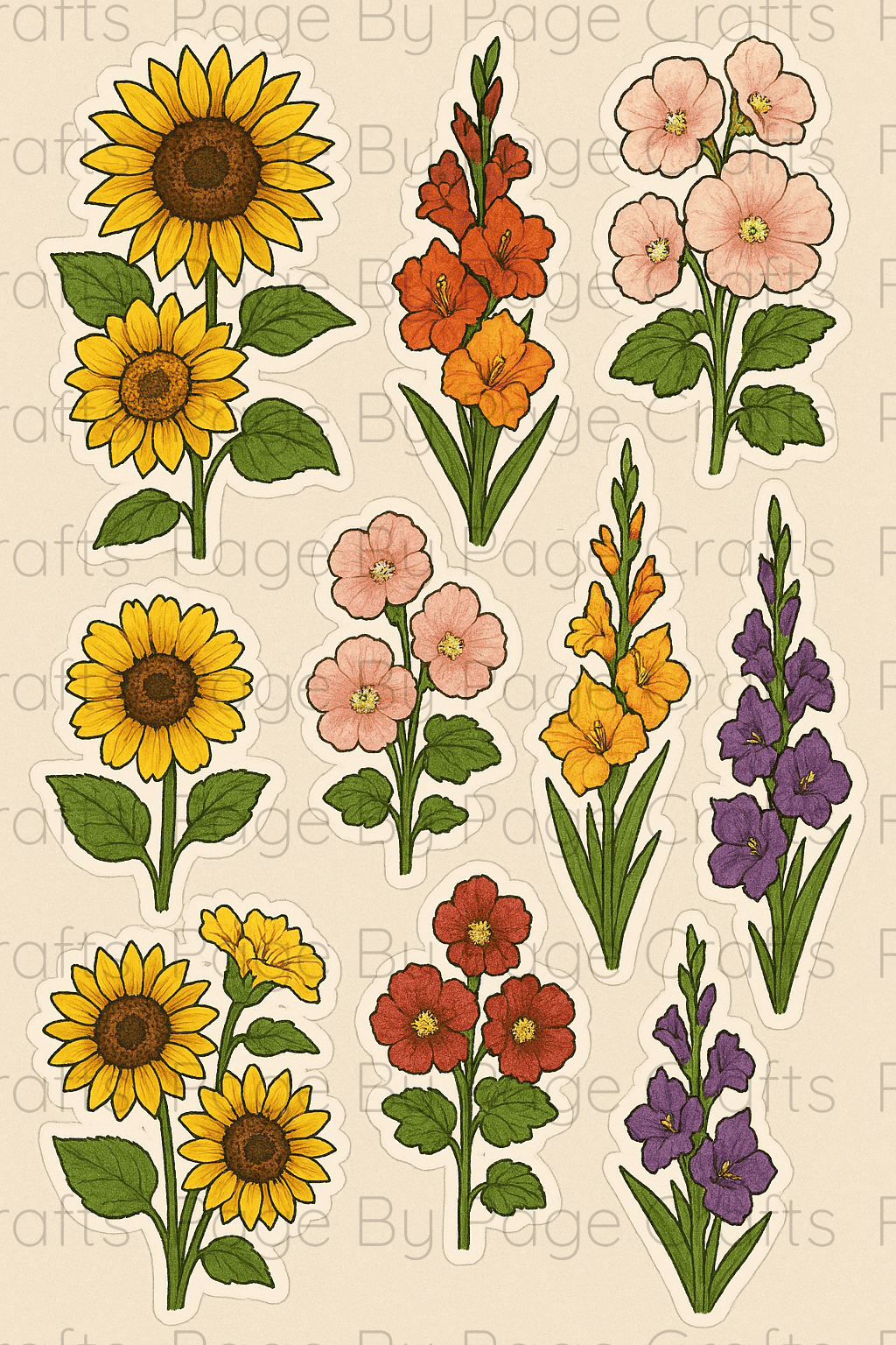 Sunflower Flourish Deluxe pt 2