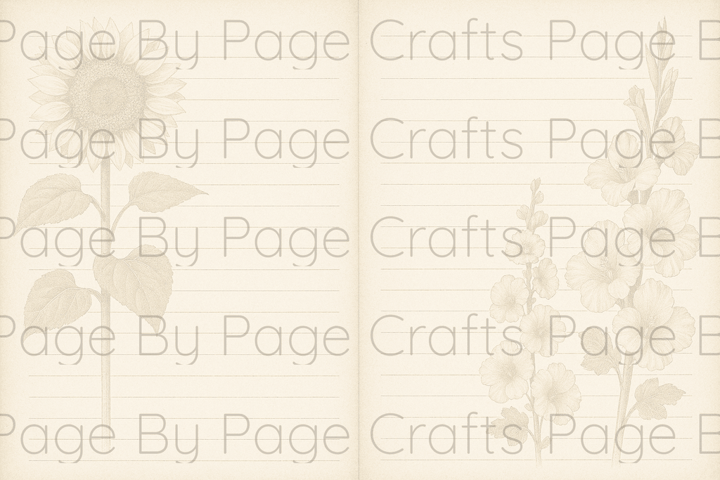 Sunflower Flourish Deluxe pt 1