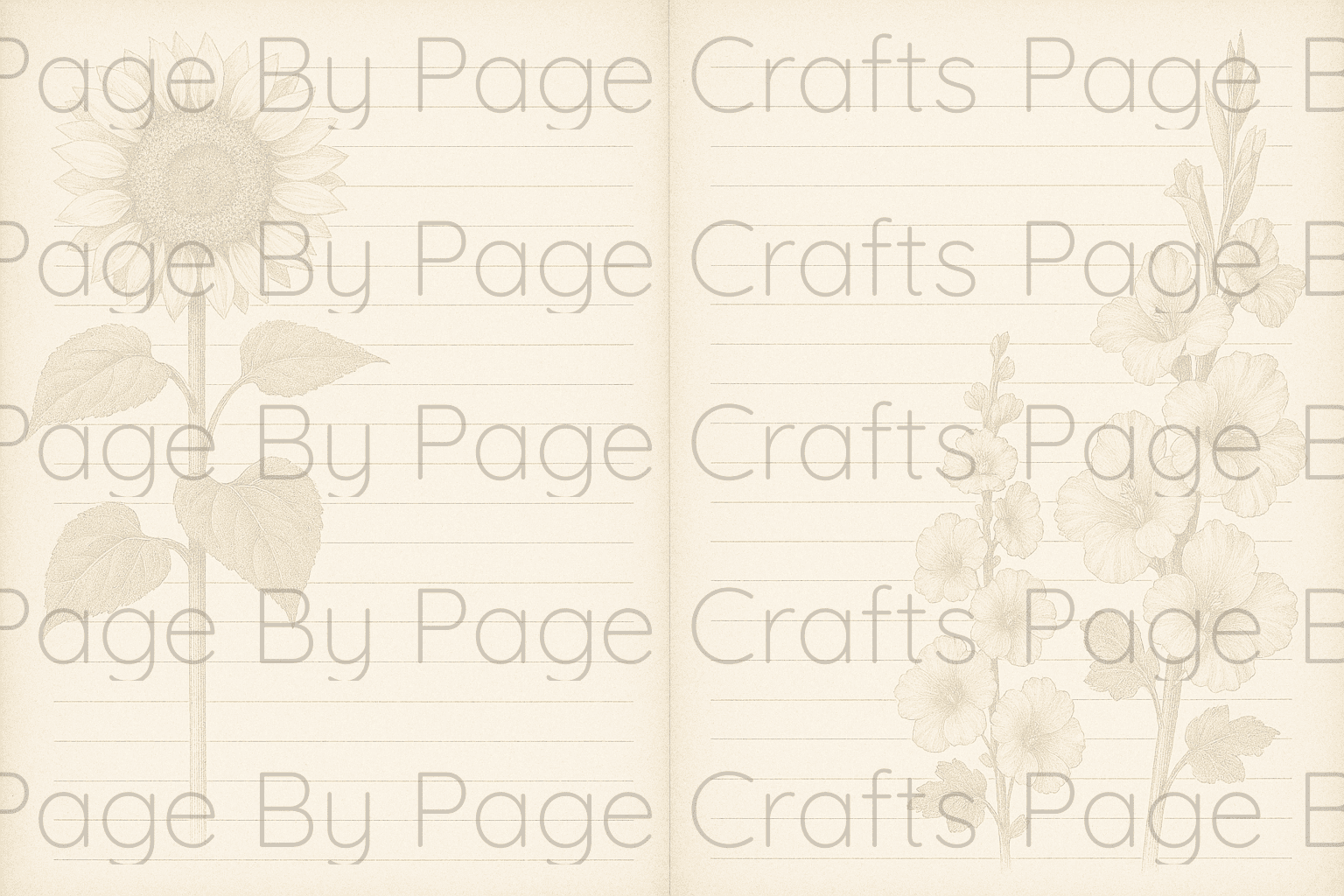 Sunflower Flourish Deluxe pt 1