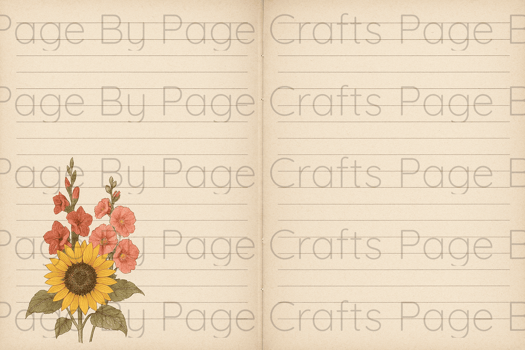 Sunflower Flourish Deluxe pt 1