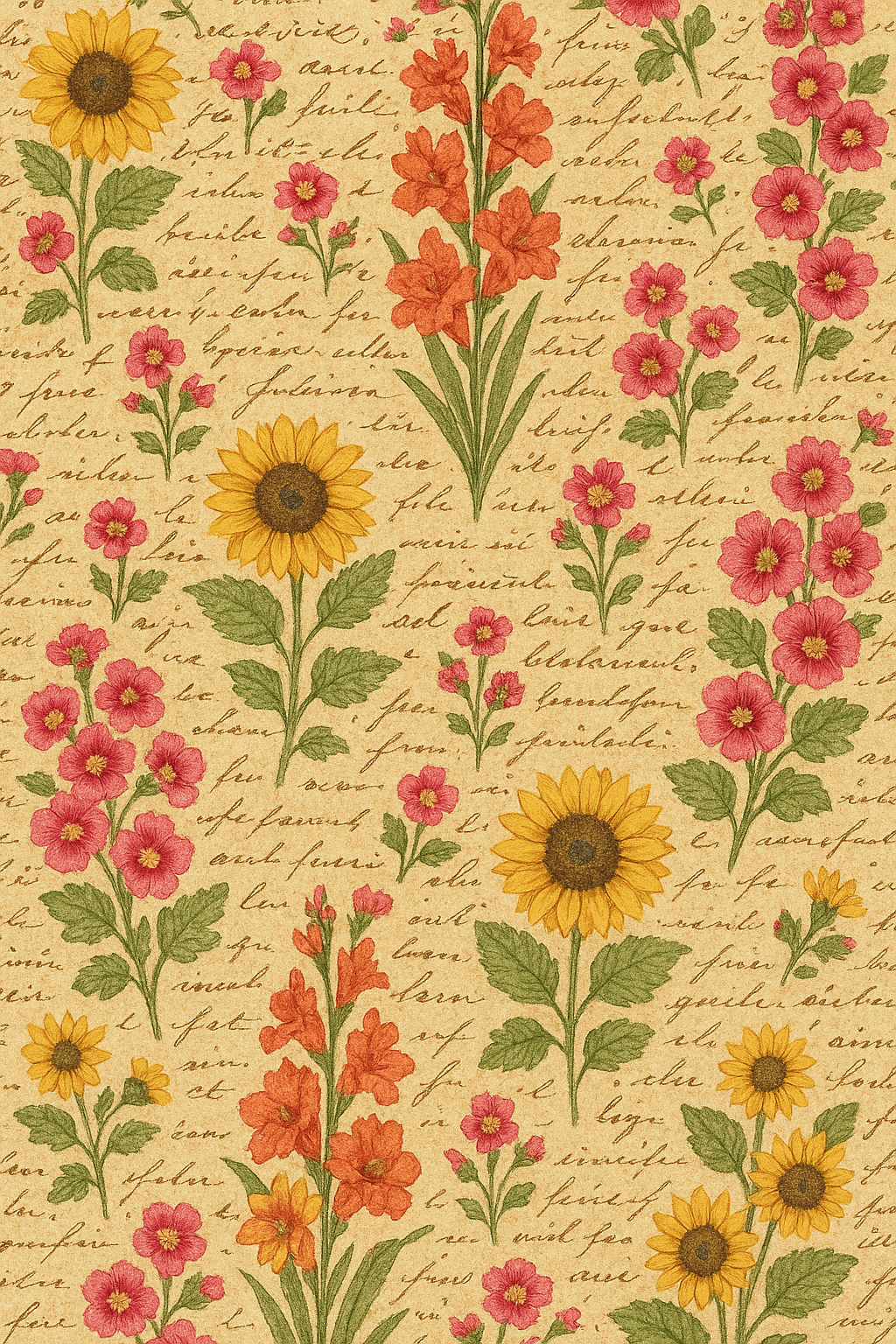 Sunflower Flourish Deluxe pt 1