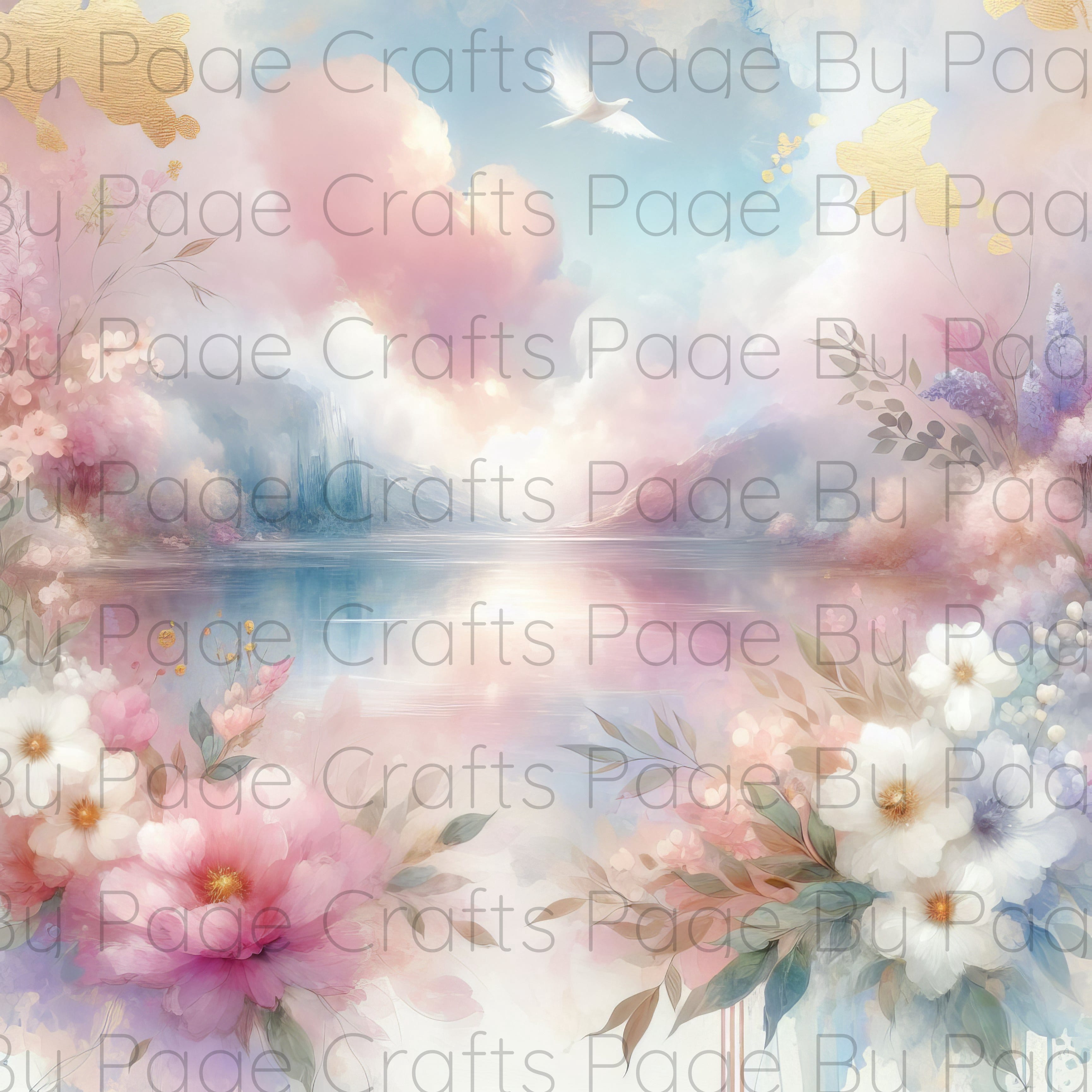 Water Colour Reflections - Impasto