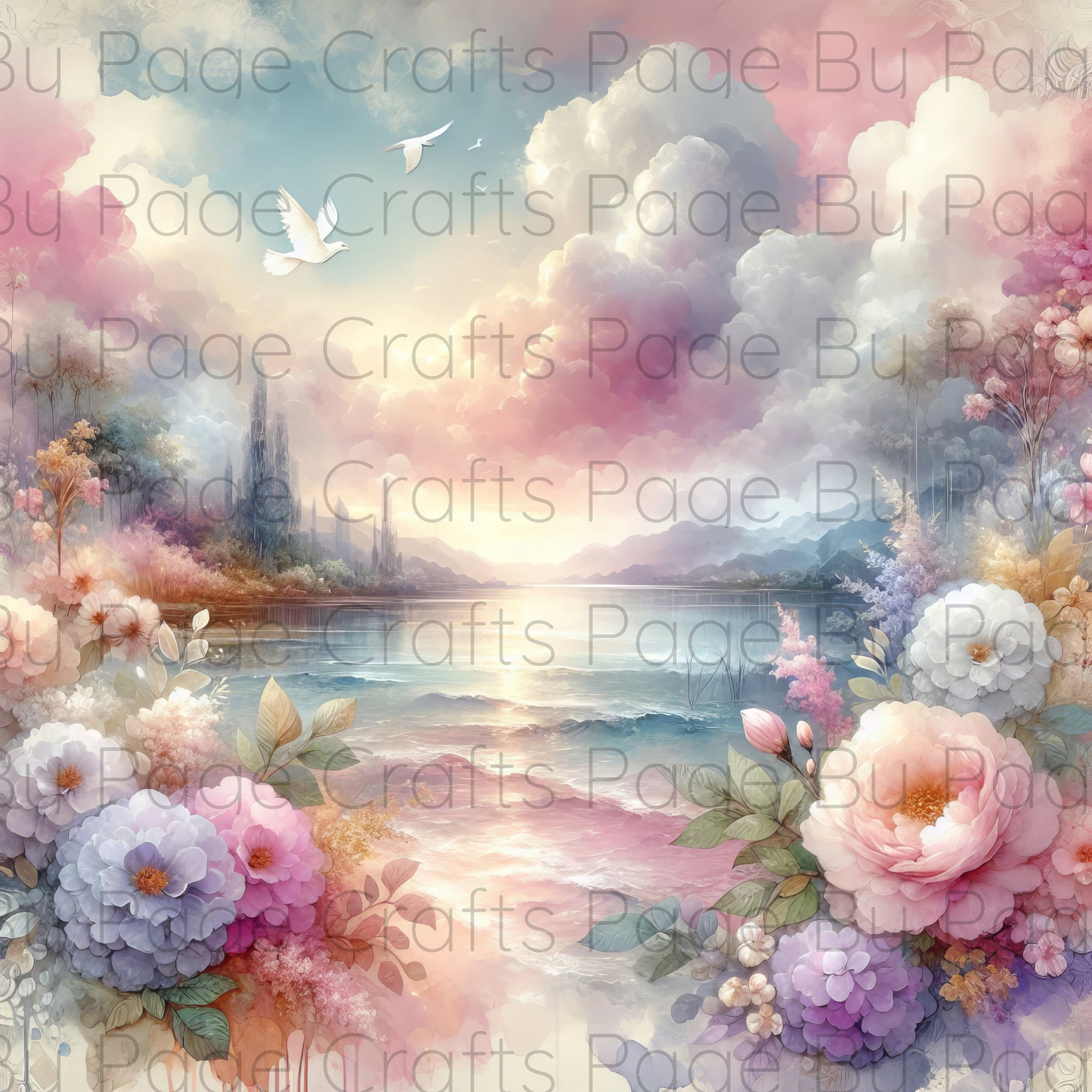 Water Colour Reflections - Impasto