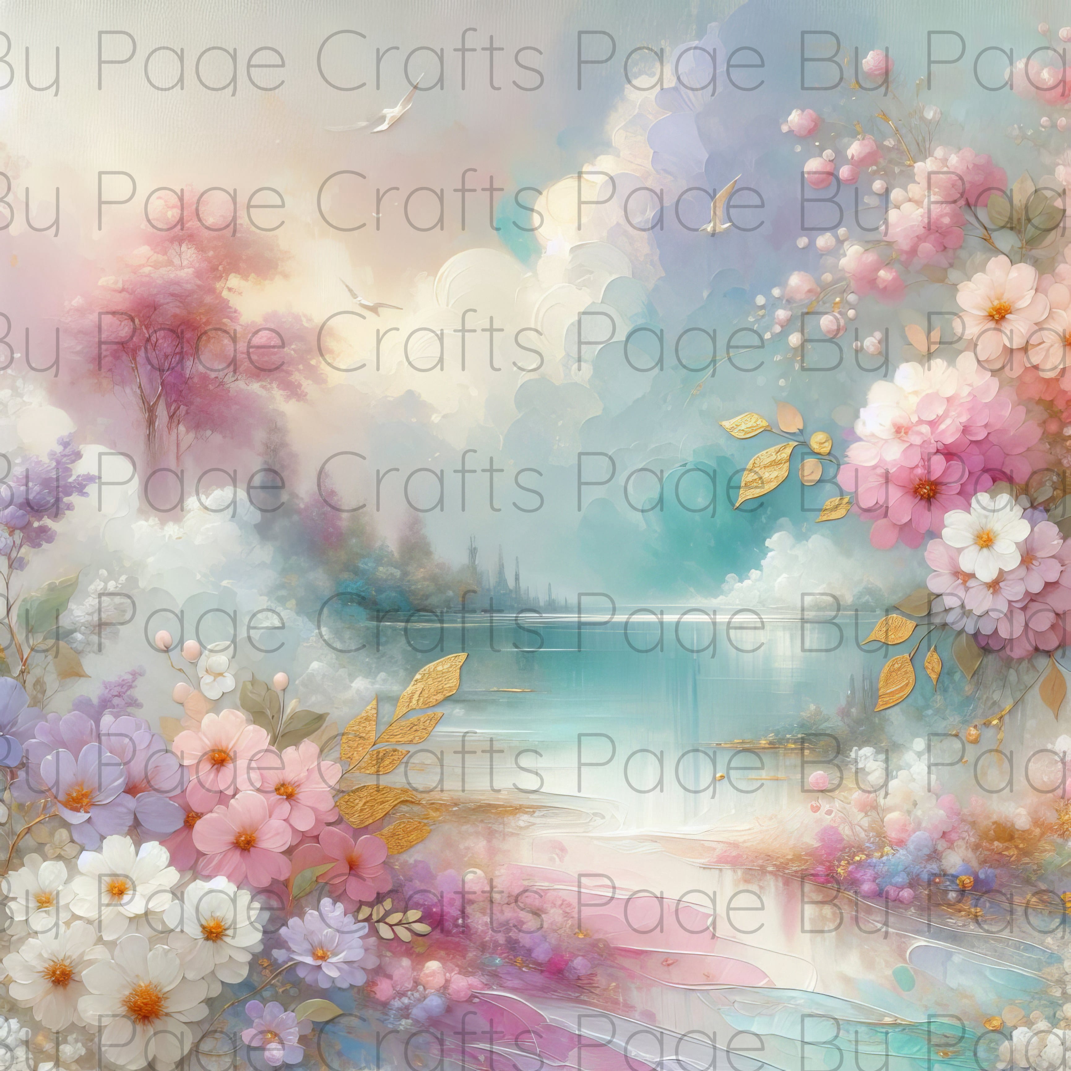 Water Colour Reflections - Impasto