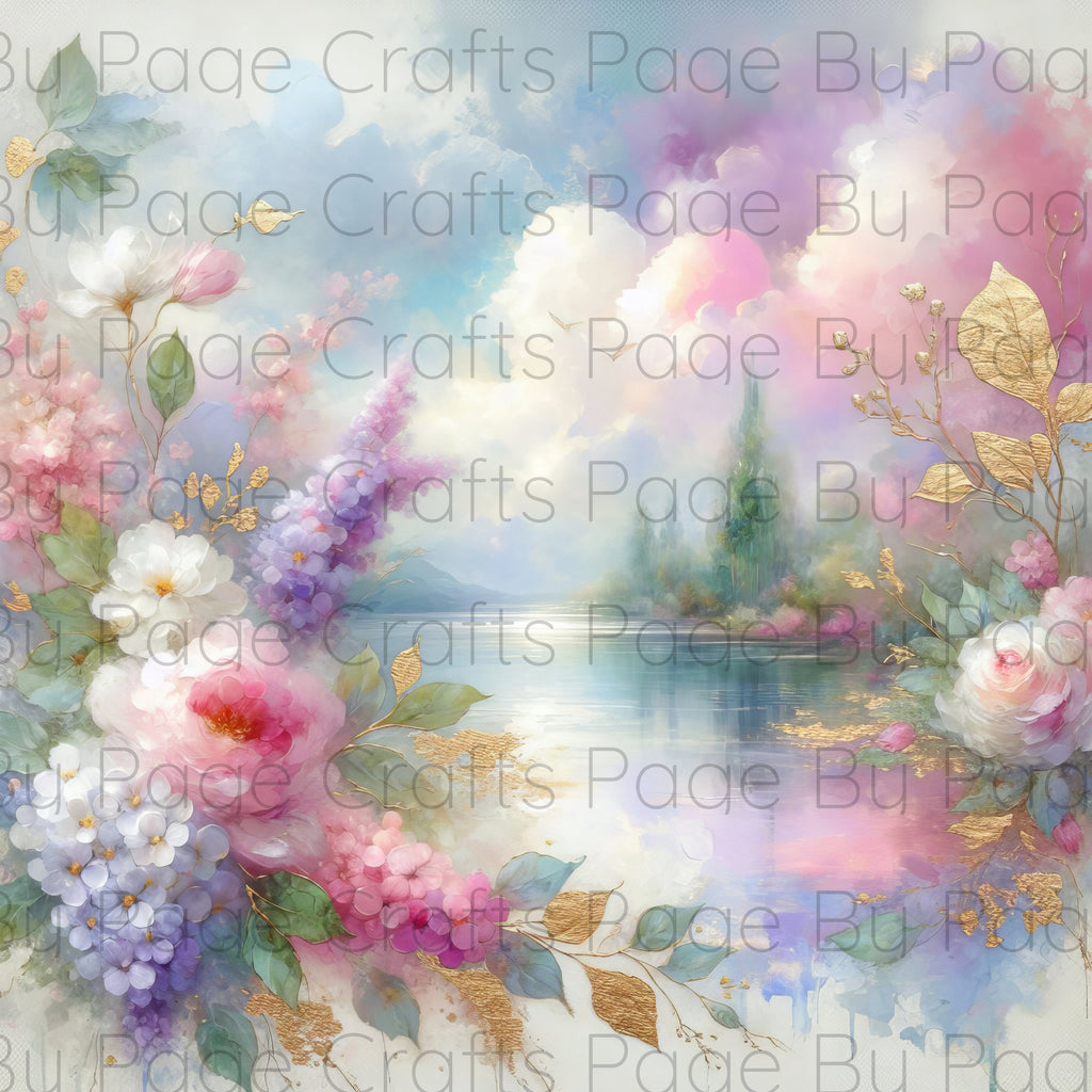 Water Colour Reflections - Impasto