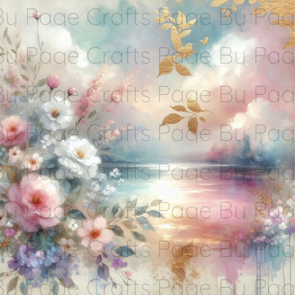 Water Colour Reflections - Impasto